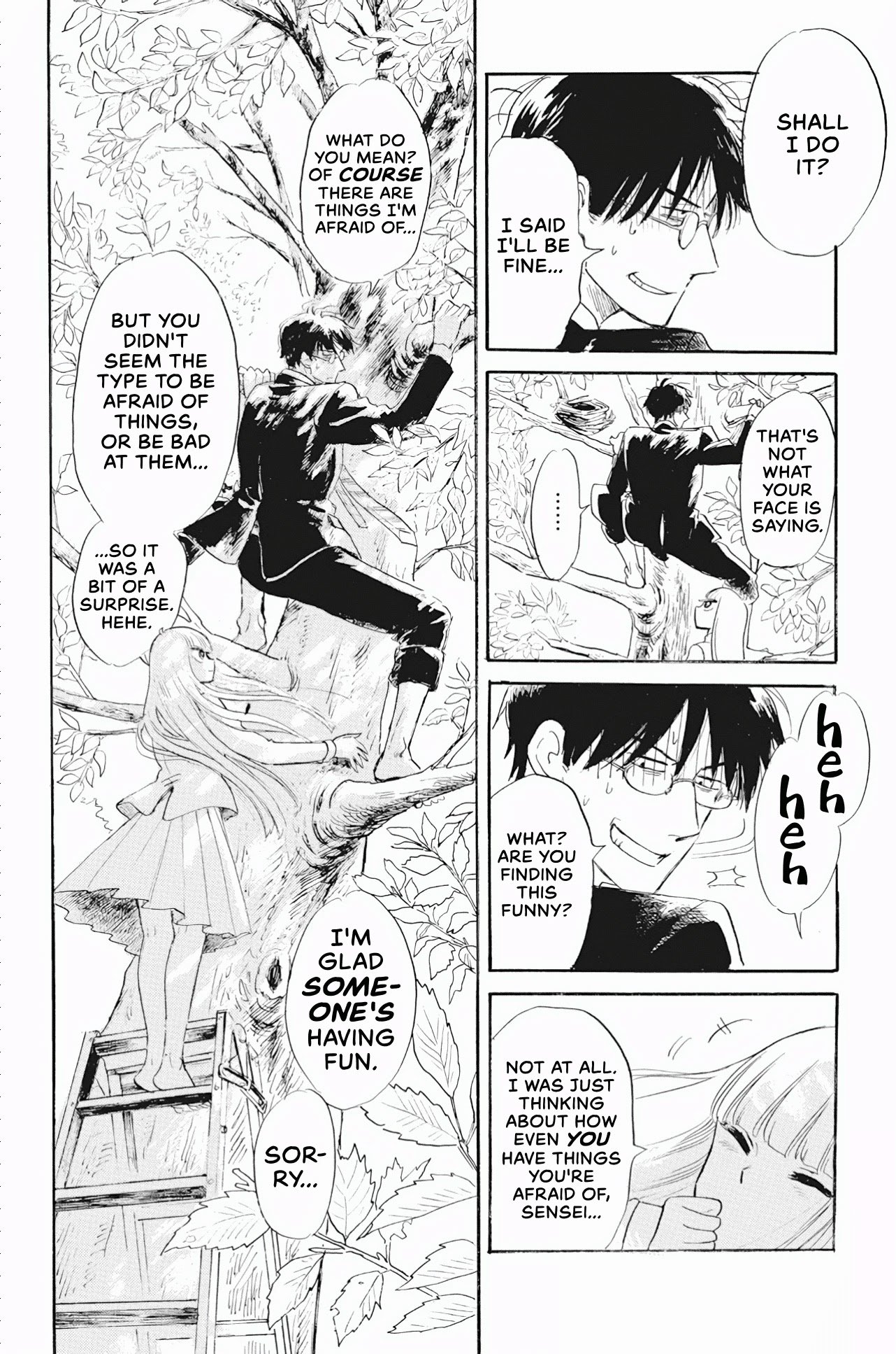 Shiota-sensei to Amai-chan Chapter 40 page 20 - Chapter 40: Trauma