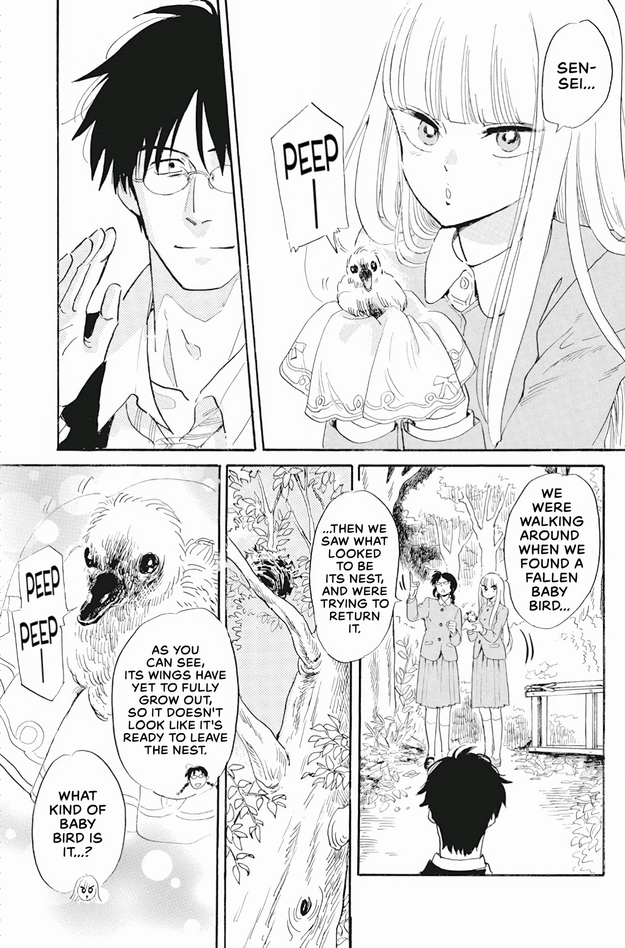 Shiota-sensei to Amai-chan Chapter 40 page 7 - Chapter 40: Trauma