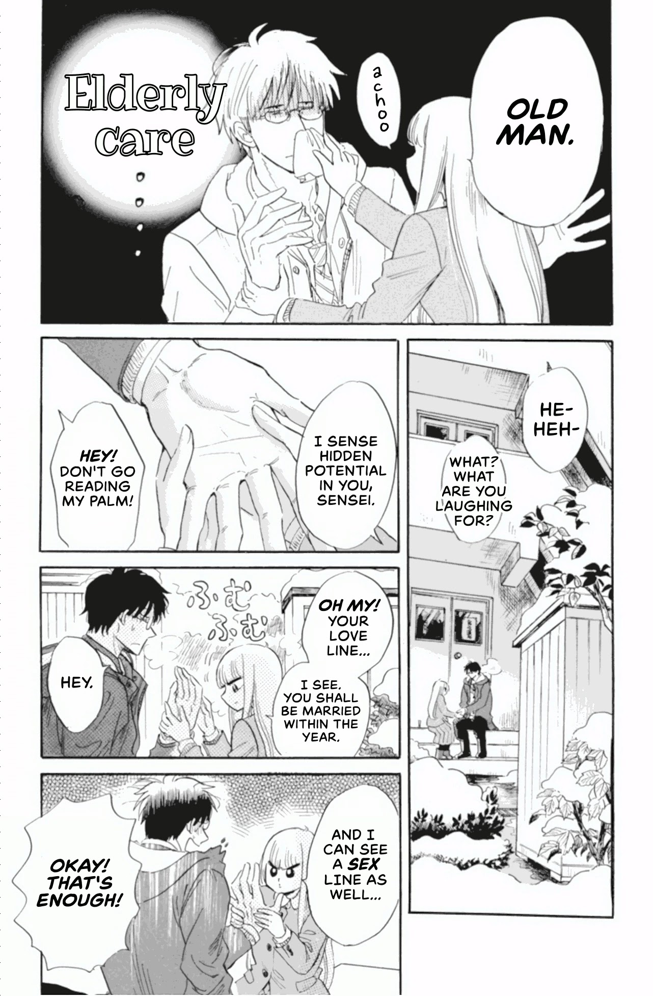 Shiota-sensei to Amai-chan Chapter 41 page 11 - Chapter 41: Snow