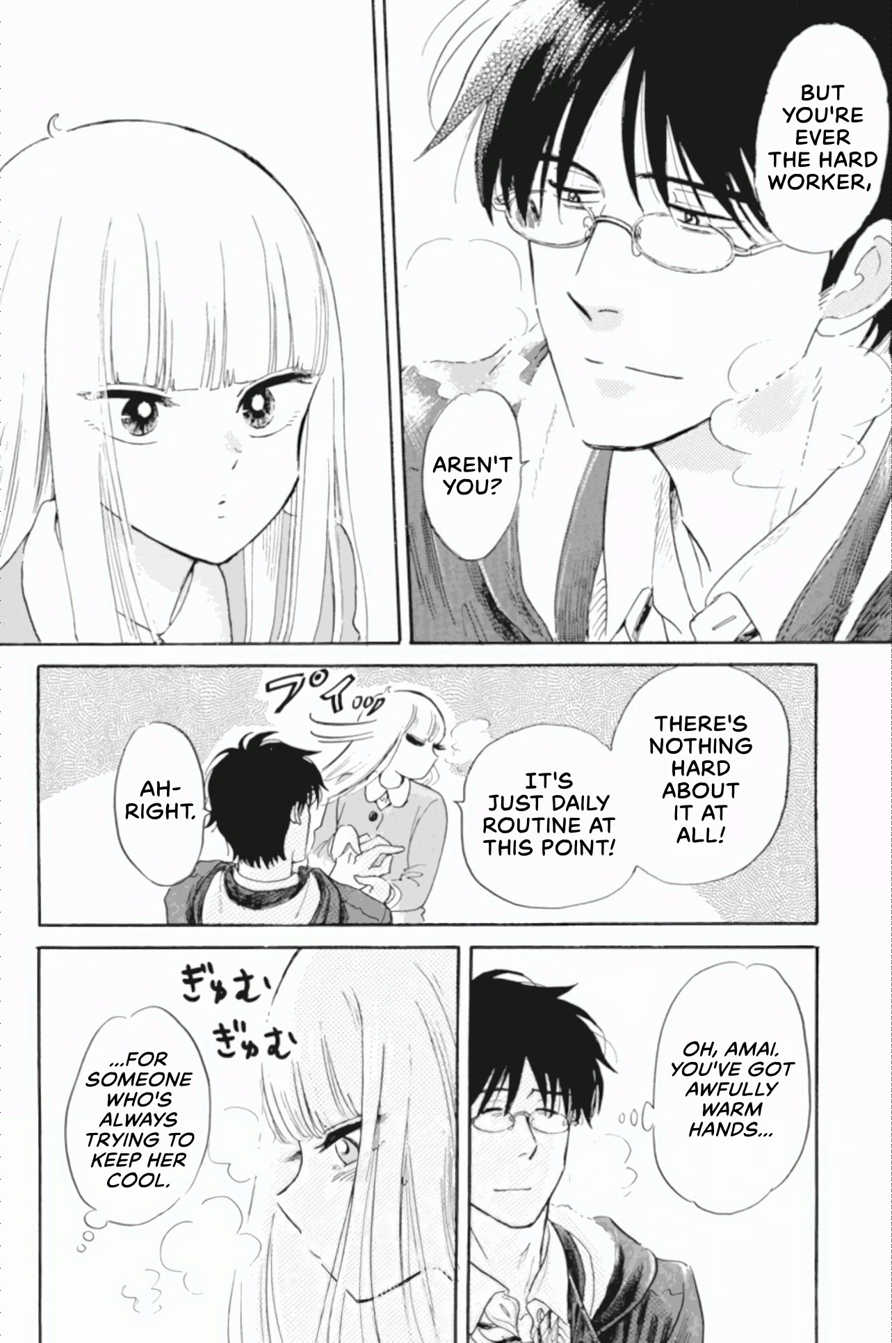 Shiota-sensei to Amai-chan Chapter 41 page 14 - Chapter 41: Snow