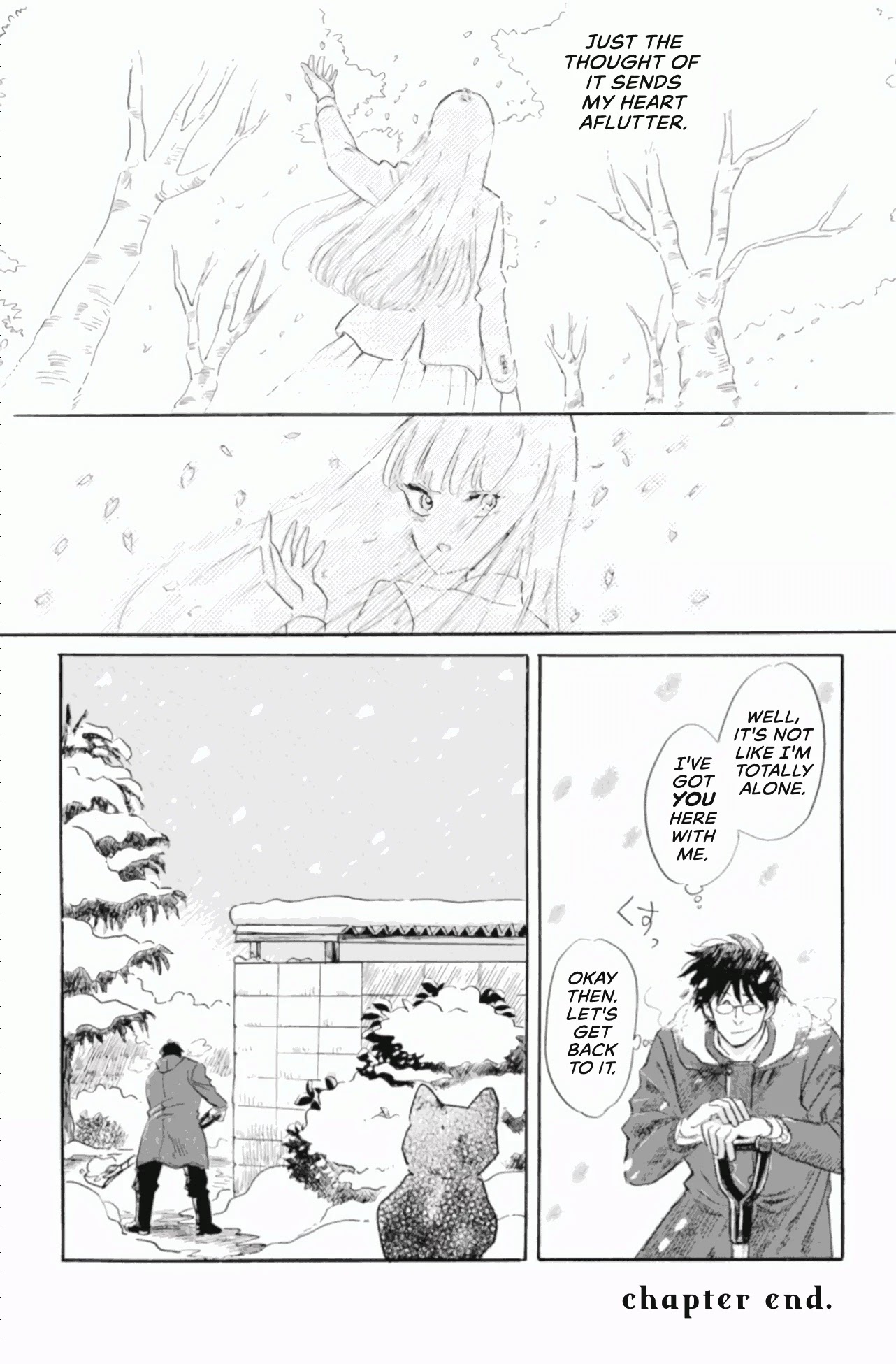 Shiota-sensei to Amai-chan Chapter 41 page 23 - Chapter 41: Snow