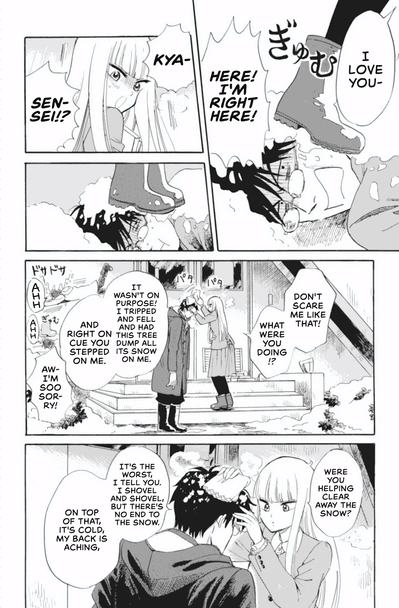 Shiota-sensei to Amai-chan Chapter 41 page 6 - Chapter 41: Snow