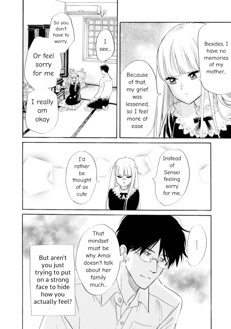 Shiota-sensei to Amai-chan Chapter 49 page 20 - Chapter 49: Please Stay