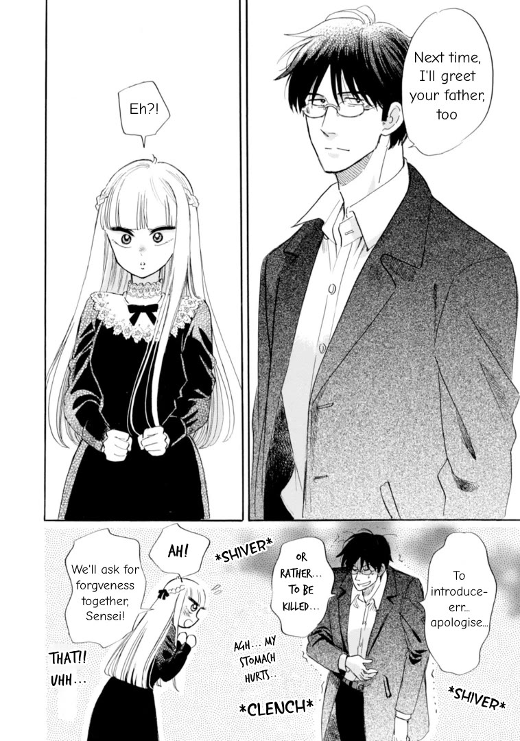 Shiota-sensei to Amai-chan Chapter 49 page 24 - Chapter 49: Please Stay