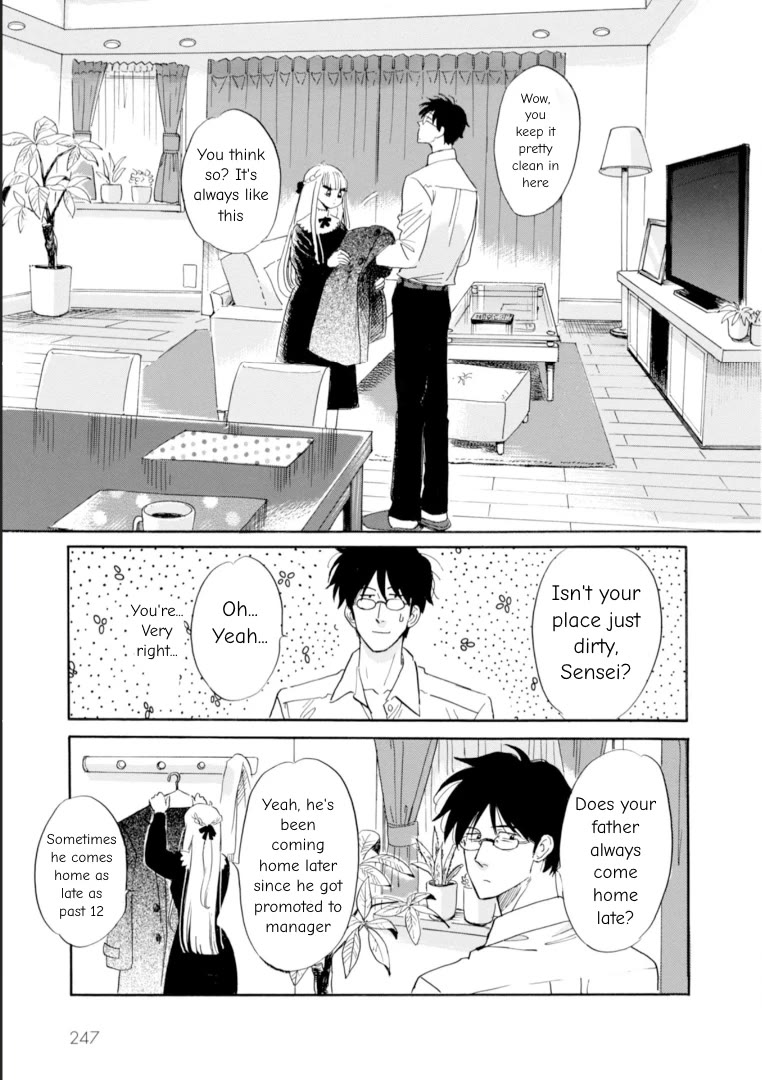 Shiota-sensei to Amai-chan Chapter 49 page 9 - Chapter 49: Please Stay