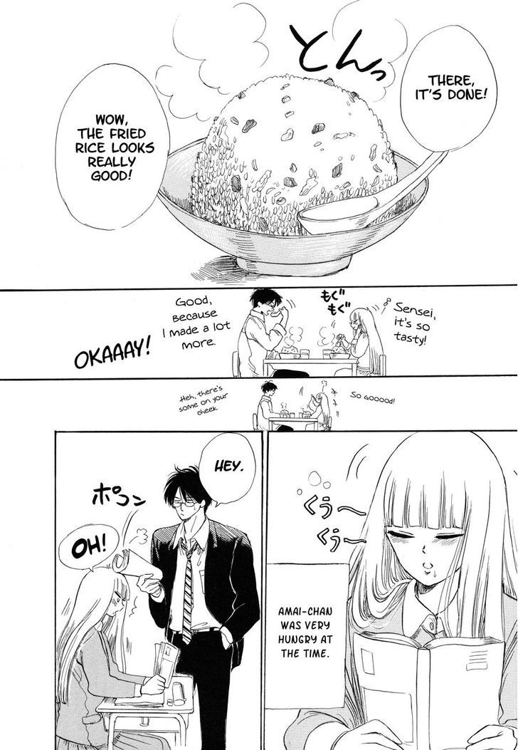Shiota-sensei to Amai-chan Chapter 5 page 3 - Chapter 5 : When You're Sleepy