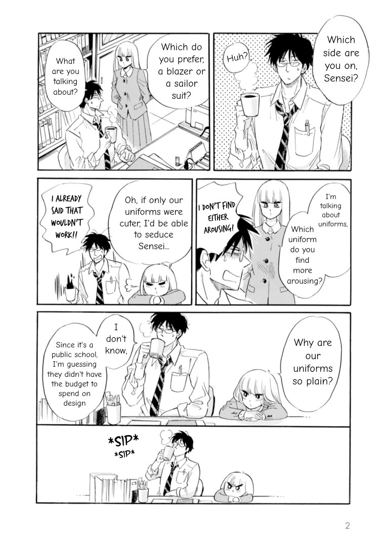 Shiota-sensei to Amai-chan Chapter 50 page 2 - Chapter 50: Uniforms