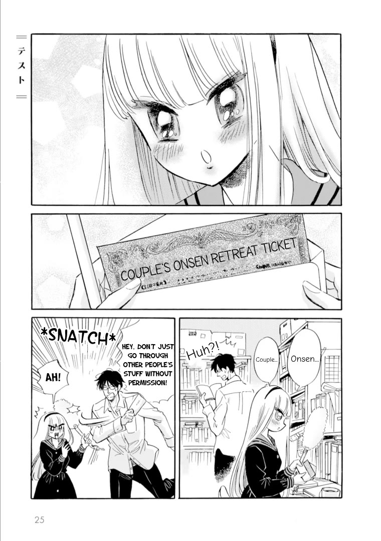 Shiota-sensei to Amai-chan Chapter 52 page 1 - Chapter 52: Onsen