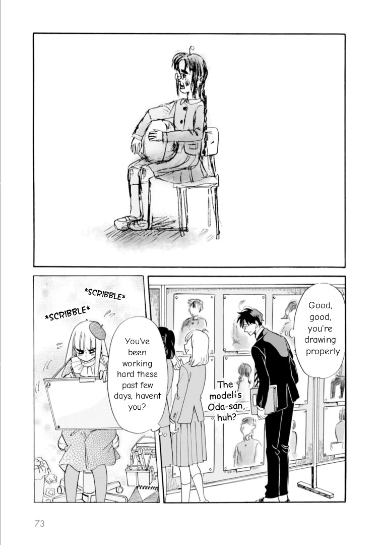 Shiota-sensei to Amai-chan Chapter 53 page 13 - Chapter 53: Art