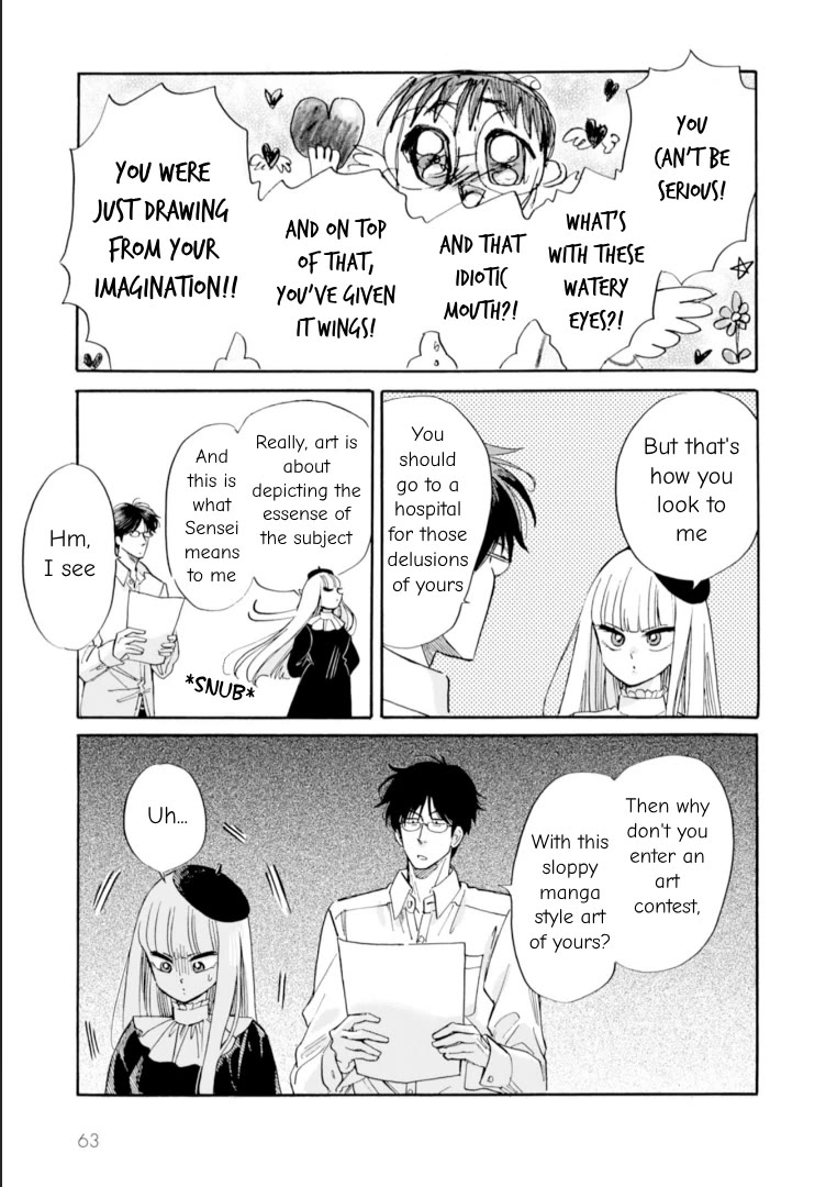 Shiota-sensei to Amai-chan Chapter 53 page 3 - Chapter 53: Art