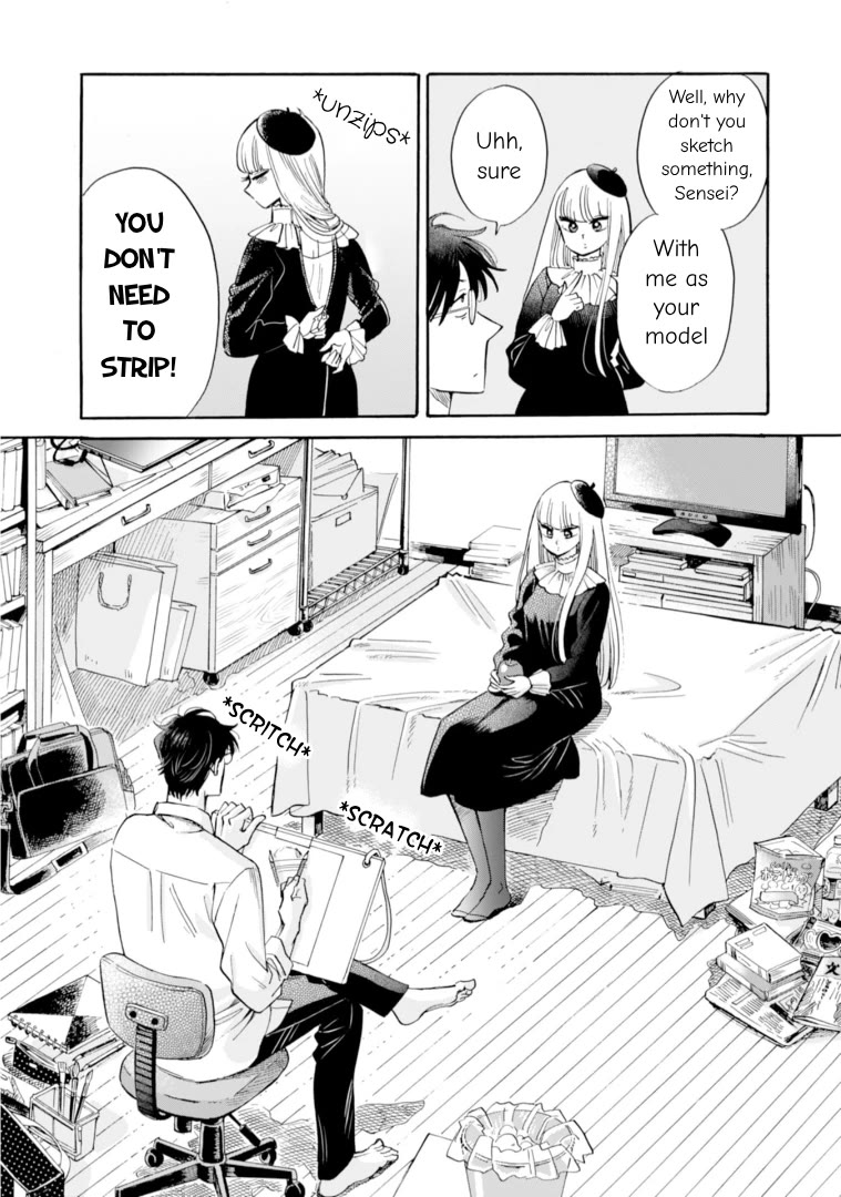 Shiota-sensei to Amai-chan Chapter 53 page 6 - Chapter 53: Art