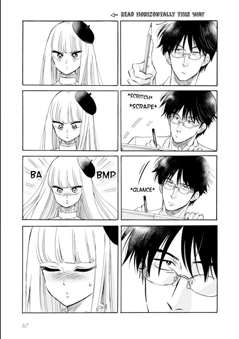 Shiota-sensei to Amai-chan Chapter 53 page 7 - Chapter 53: Art