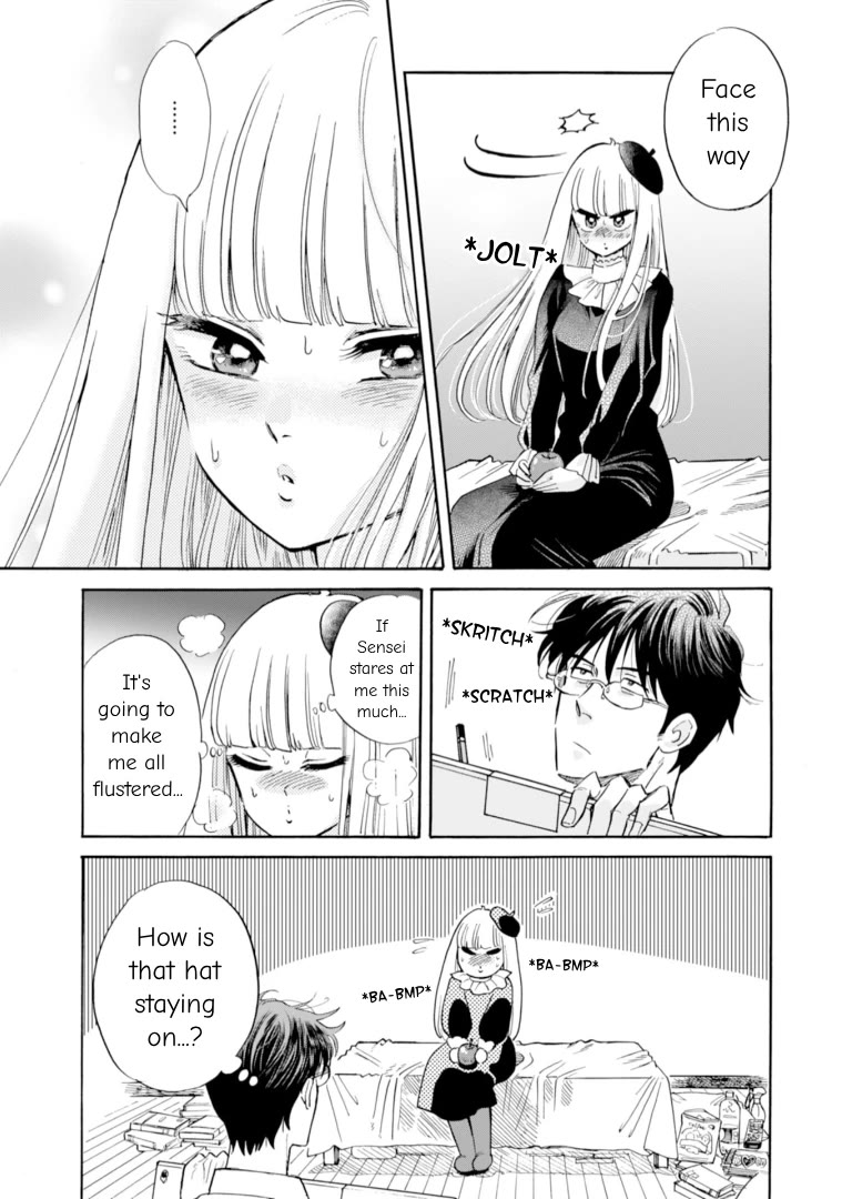 Shiota-sensei to Amai-chan Chapter 53 page 8 - Chapter 53: Art
