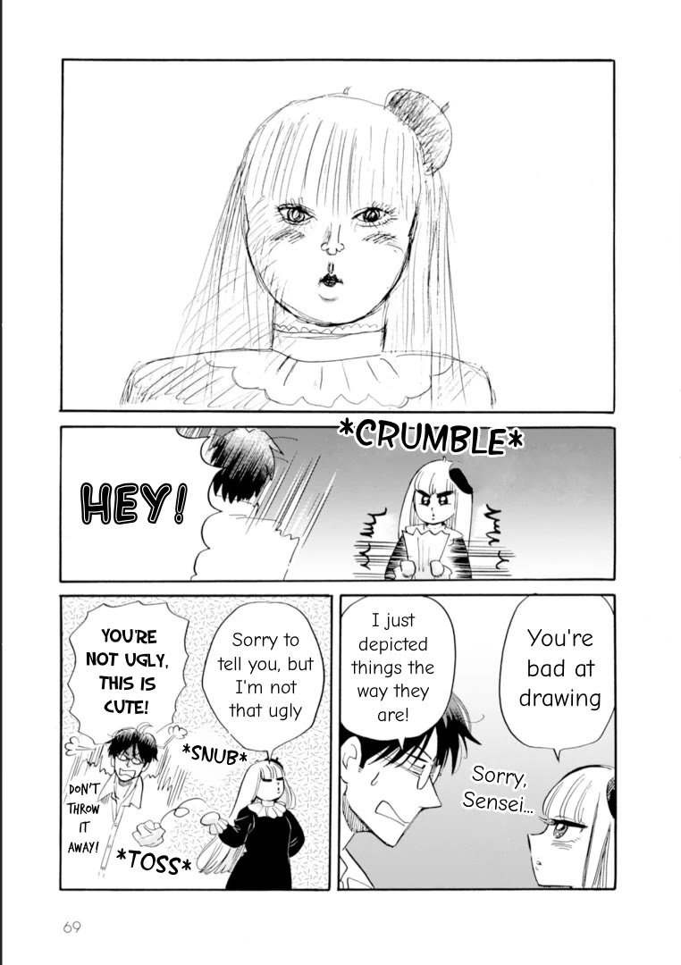 Shiota-sensei to Amai-chan Chapter 53 page 9 - Chapter 53: Art