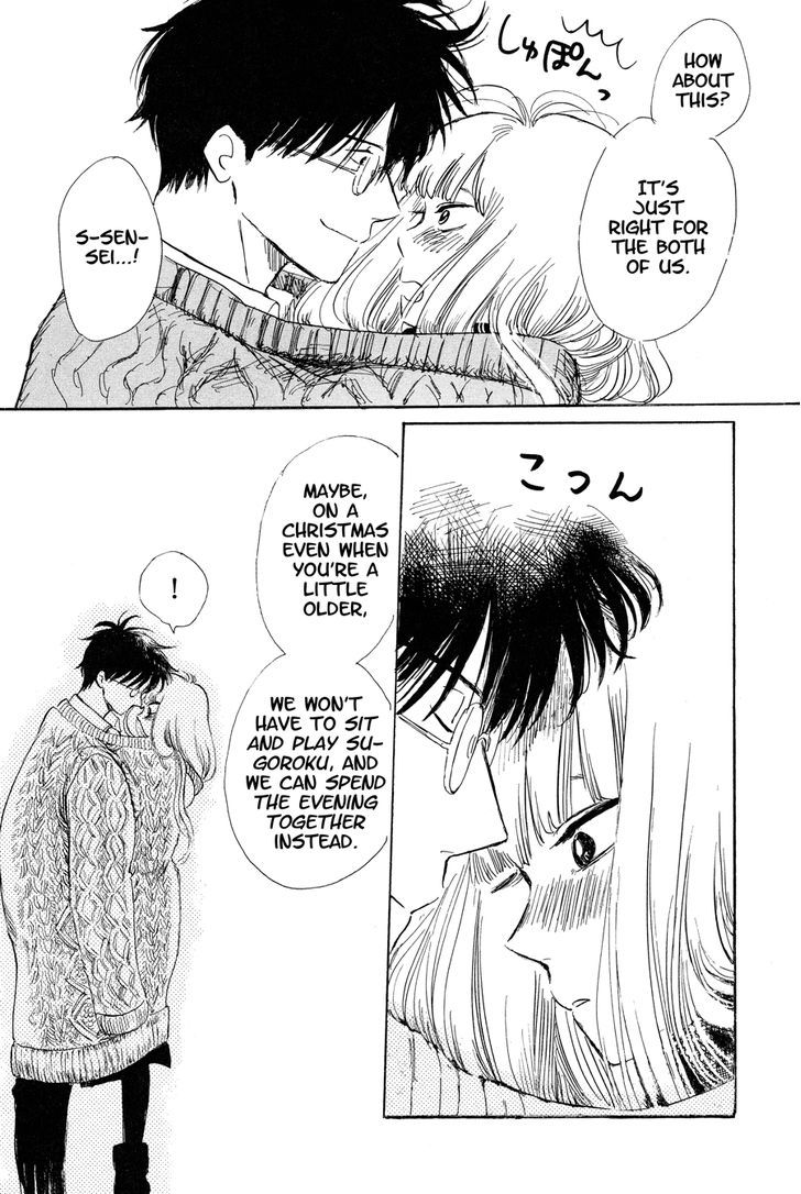 Shiota-sensei to Amai-chan Chapter 7 page 9 - Chapter 7 : Christmas