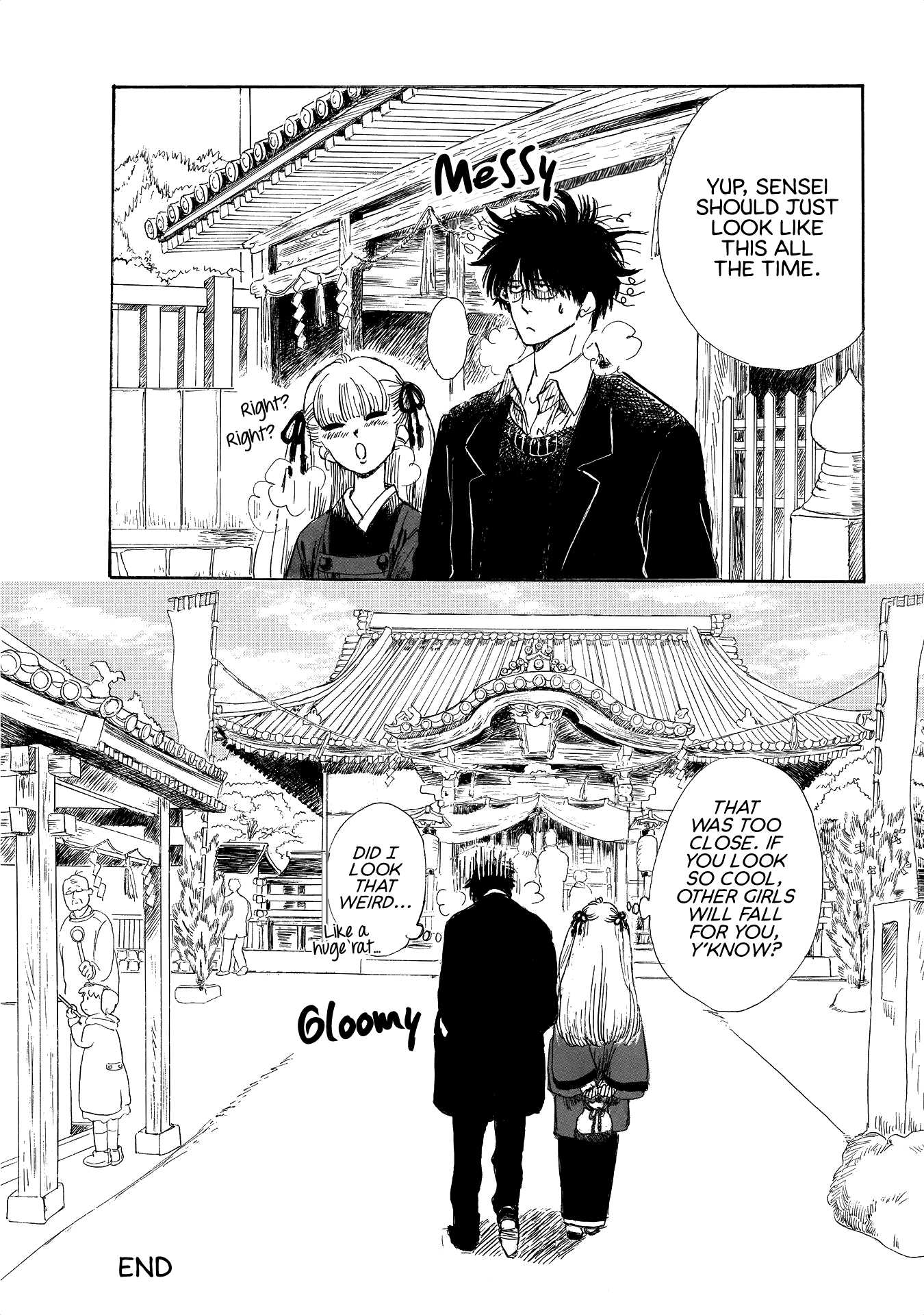 Shiota-sensei to Amai-chan Chapter 8 page 13 - Chapter 8 : New Year