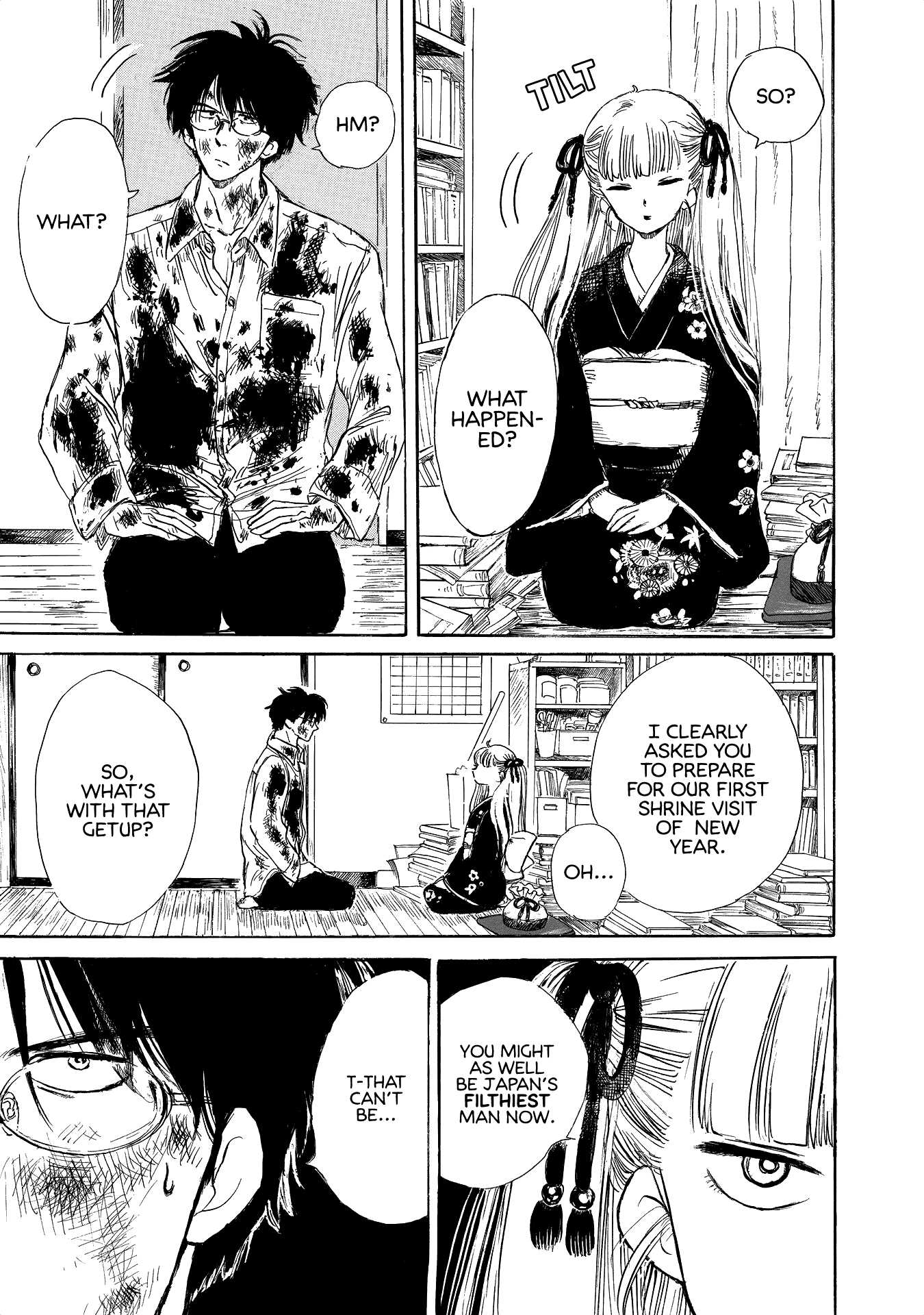 Shiota-sensei to Amai-chan Chapter 8 page 2 - Chapter 8 : New Year