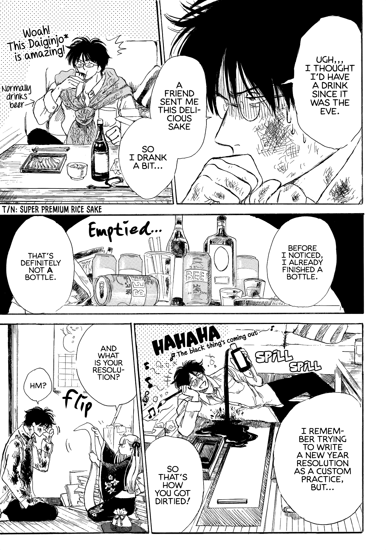 Shiota-sensei to Amai-chan Chapter 8 page 4 - Chapter 8 : New Year