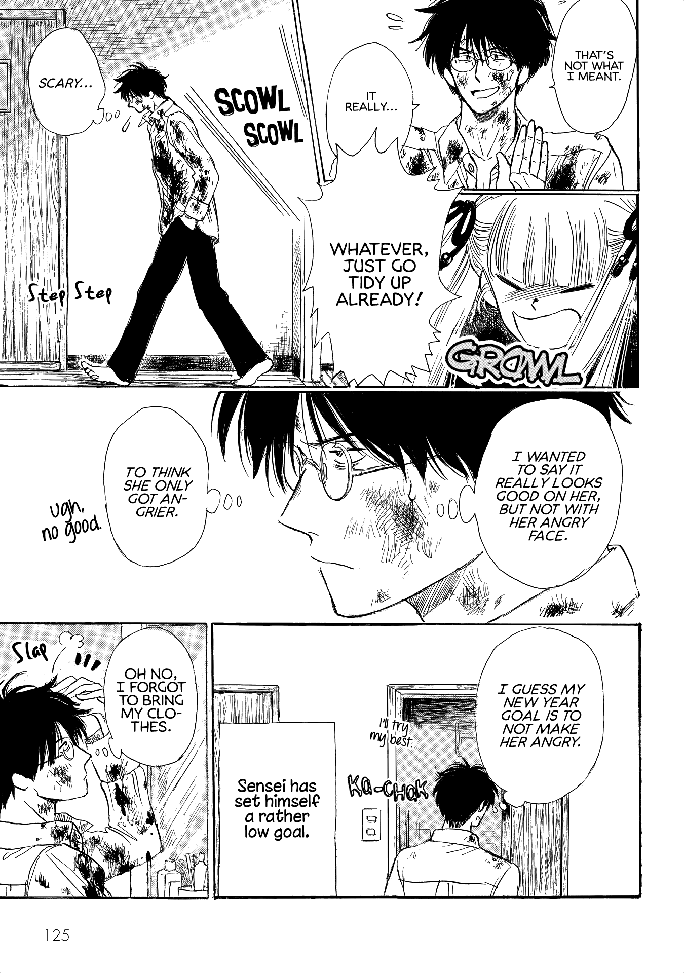 Shiota-sensei to Amai-chan Chapter 8 page 8 - Chapter 8 : New Year