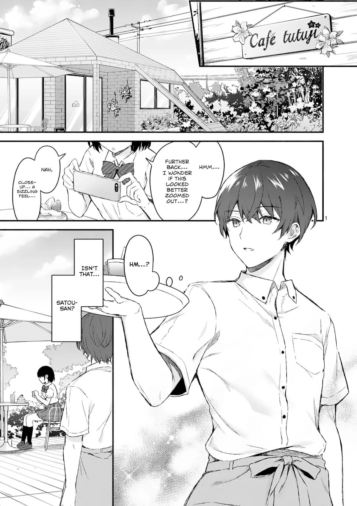 Shiotaiou no Sato-san ga Ore ni dake Amai Chapter 1 page 1 - Chapter 1