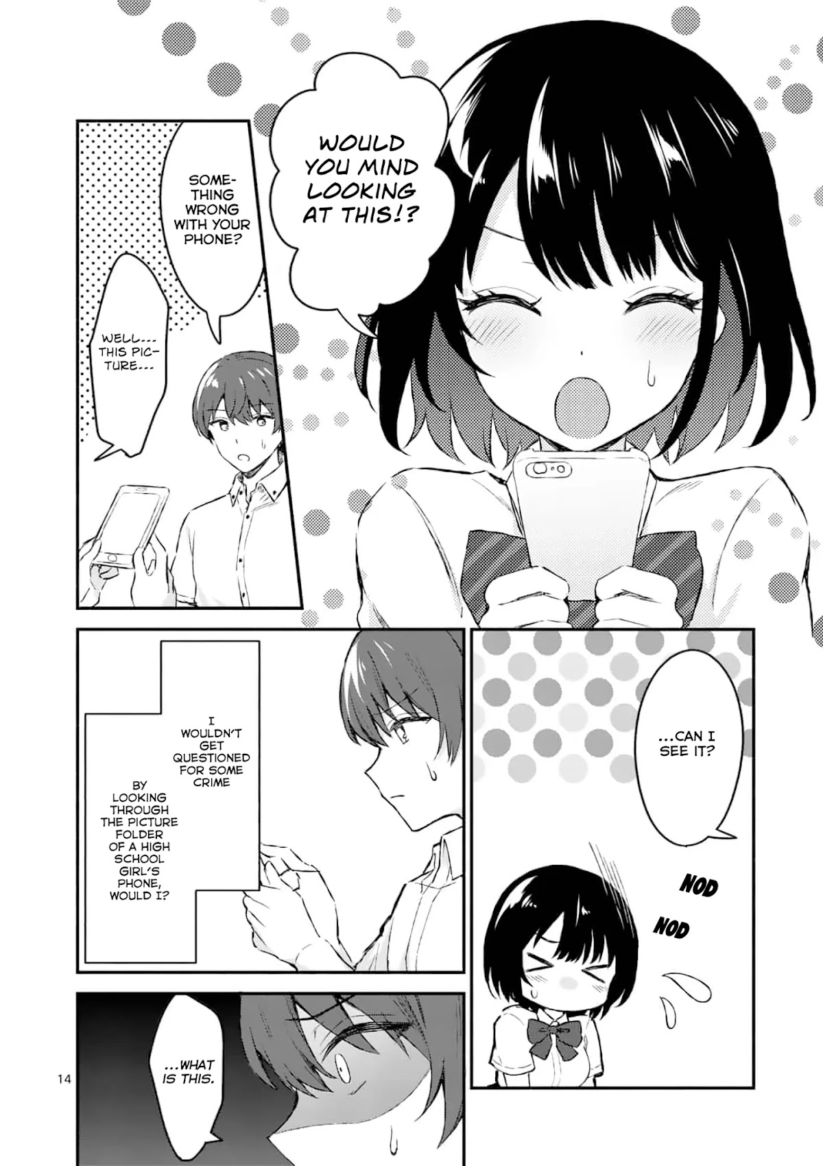 Shiotaiou no Sato-san ga Ore ni dake Amai Chapter 1 page 13 - Chapter 1