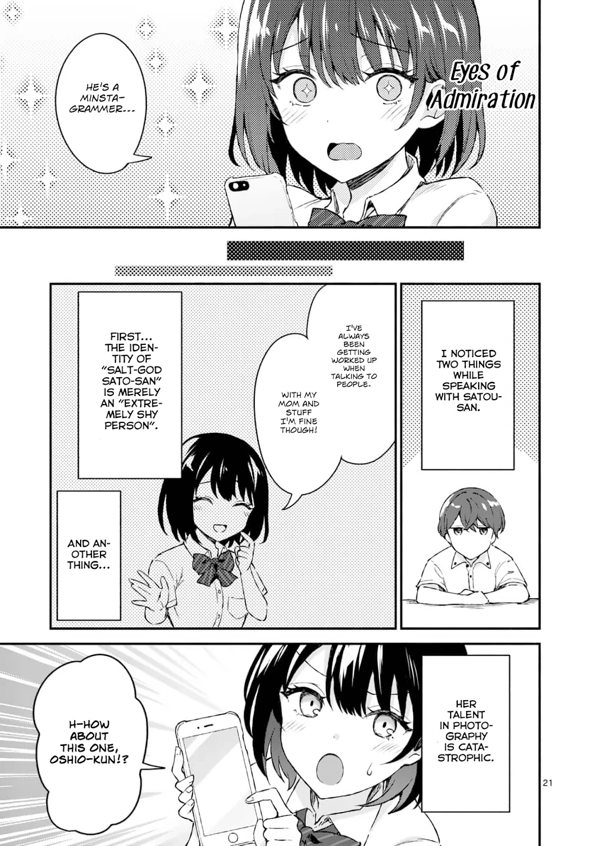 Shiotaiou no Sato-san ga Ore ni dake Amai Chapter 1 page 20 - Chapter 1