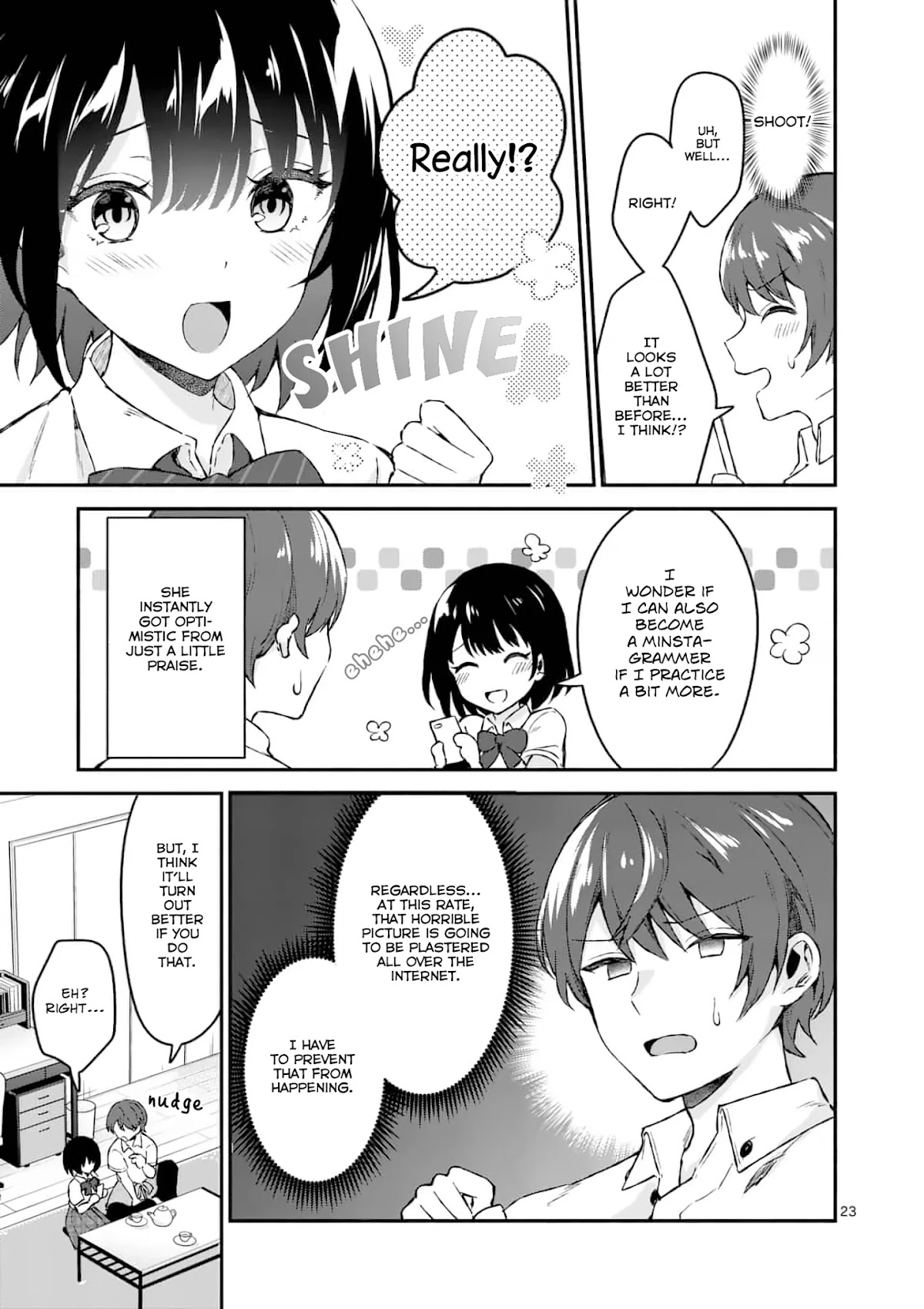 Shiotaiou no Sato-san ga Ore ni dake Amai Chapter 1 page 22 - Chapter 1