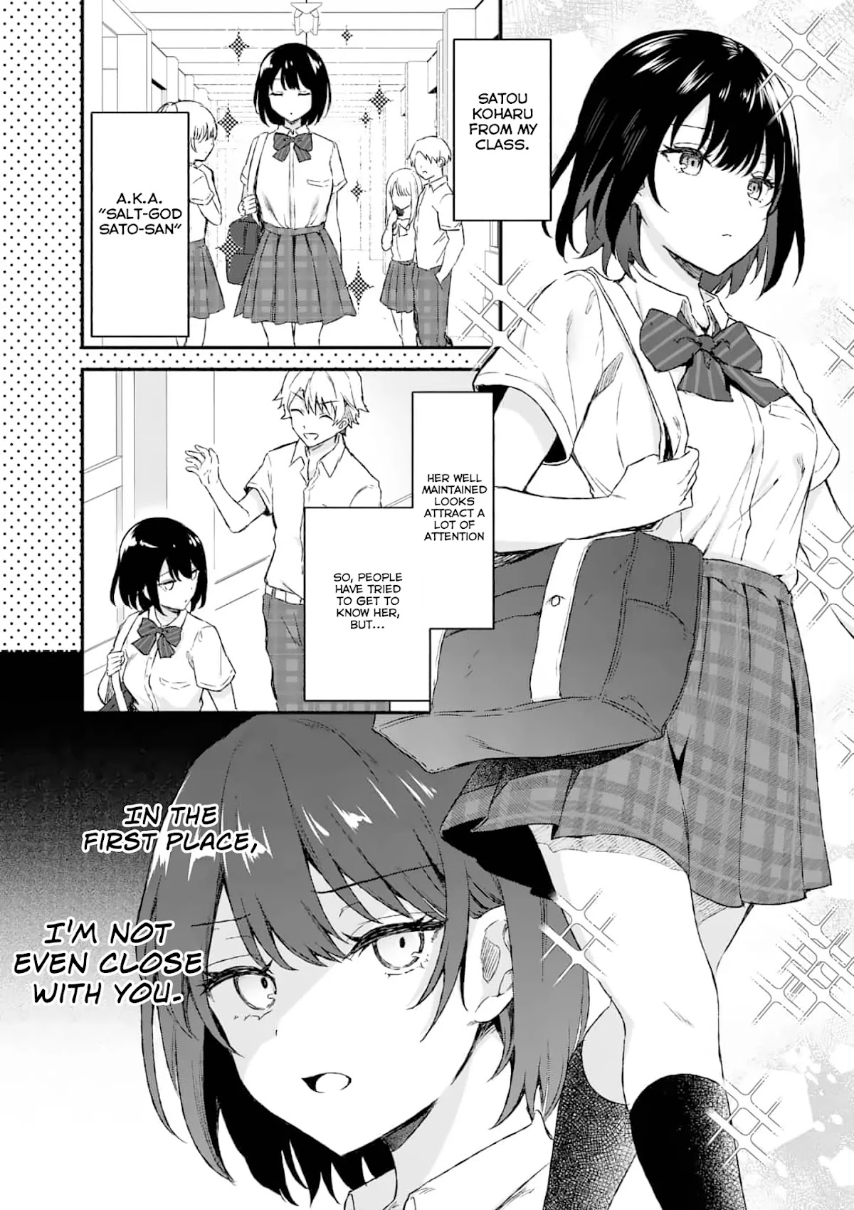 Shiotaiou no Sato-san ga Ore ni dake Amai Chapter 1 page 3 - Chapter 1