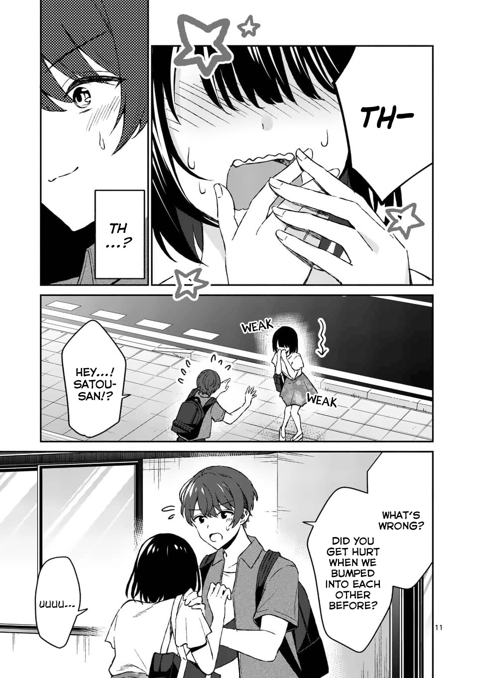 Shiotaiou no Sato-san ga Ore ni dake Amai Chapter 10 page 11 - Chapter 10