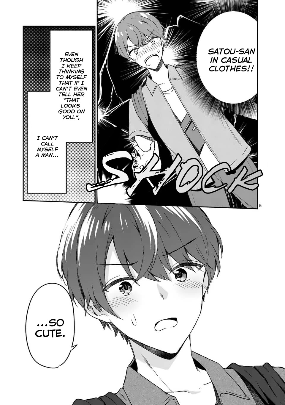 Shiotaiou no Sato-san ga Ore ni dake Amai Chapter 10 page 5 - Chapter 10
