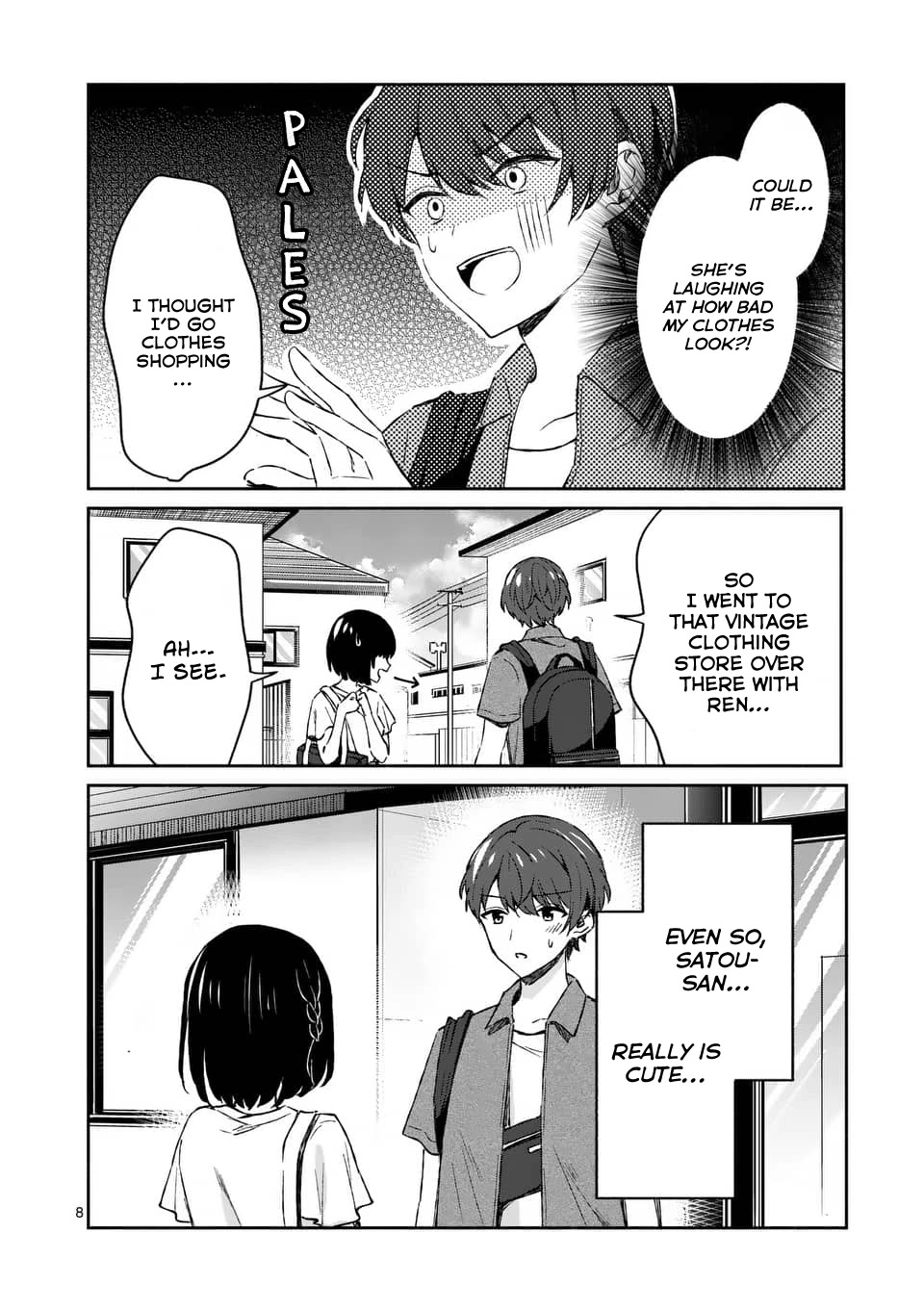 Shiotaiou no Sato-san ga Ore ni dake Amai Chapter 10 page 8 - Chapter 10