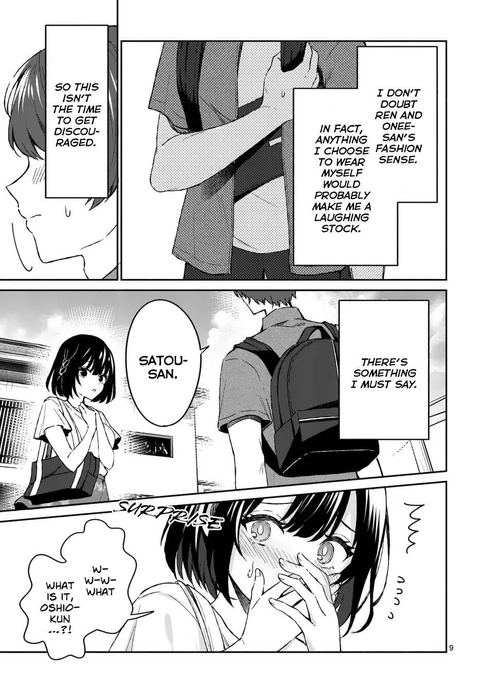 Shiotaiou no Sato-san ga Ore ni dake Amai Chapter 10 page 9 - Chapter 10