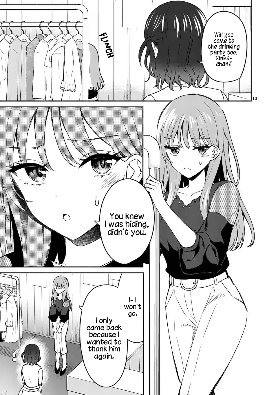 Shiotaiou no Sato-san ga Ore ni dake Amai Chapter 12 page 13 - Chapter 12