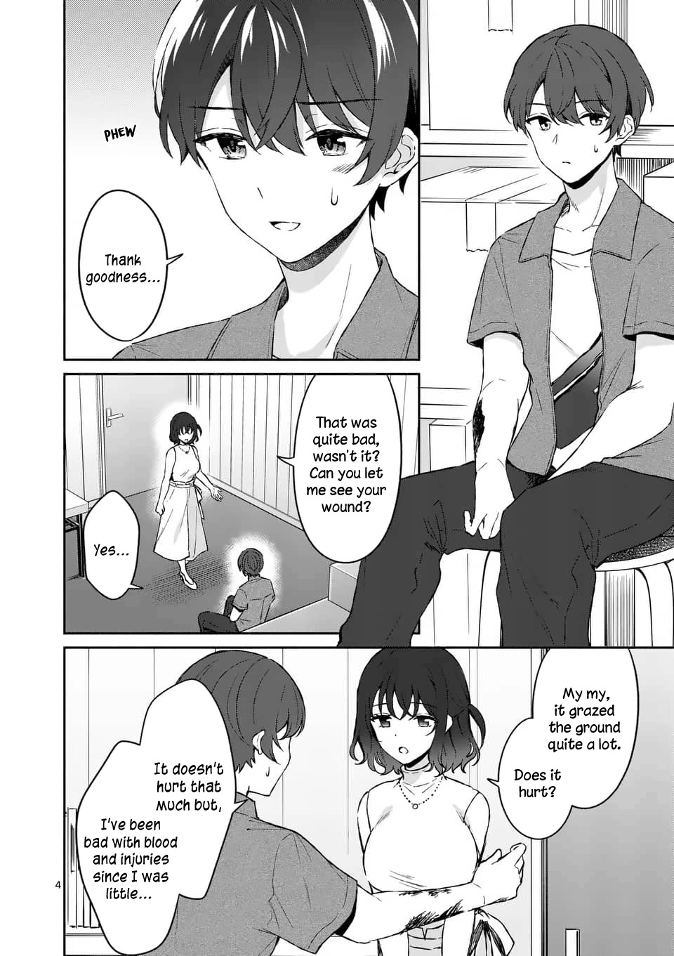 Shiotaiou no Sato-san ga Ore ni dake Amai Chapter 12 page 4 - Chapter 12