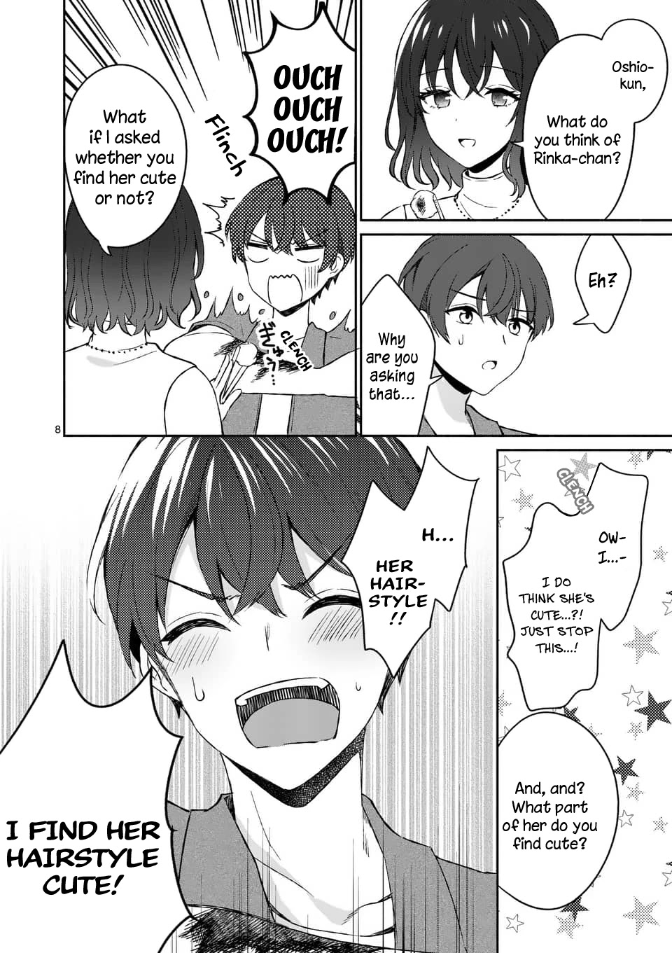 Shiotaiou no Sato-san ga Ore ni dake Amai Chapter 12 page 8 - Chapter 12