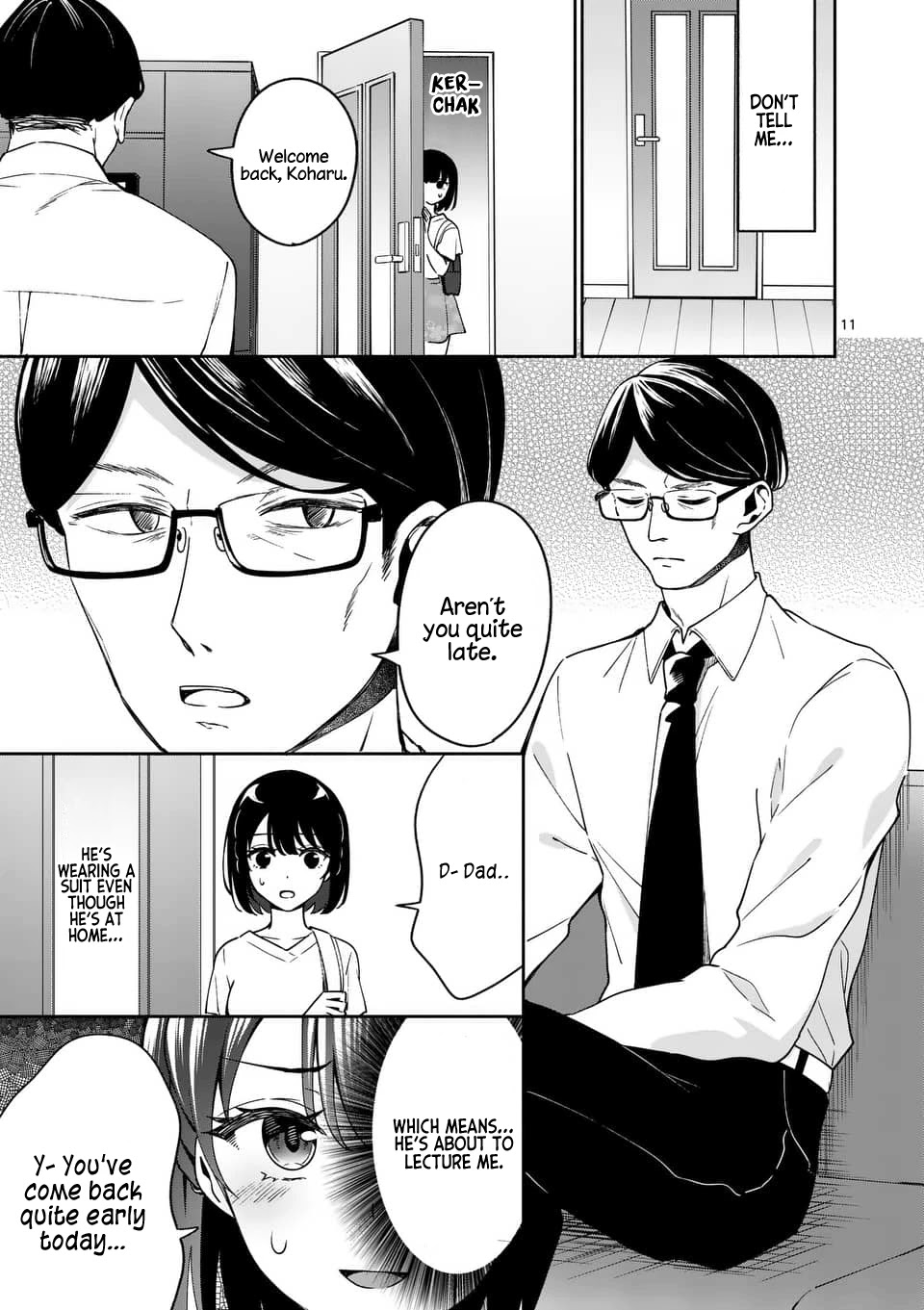 Shiotaiou no Sato-san ga Ore ni dake Amai Chapter 13 page 11 - Chapter 13