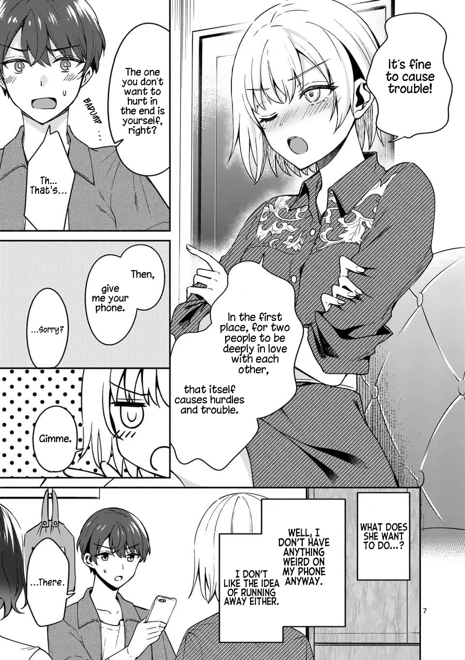 Shiotaiou no Sato-san ga Ore ni dake Amai Chapter 13 page 7 - Chapter 13