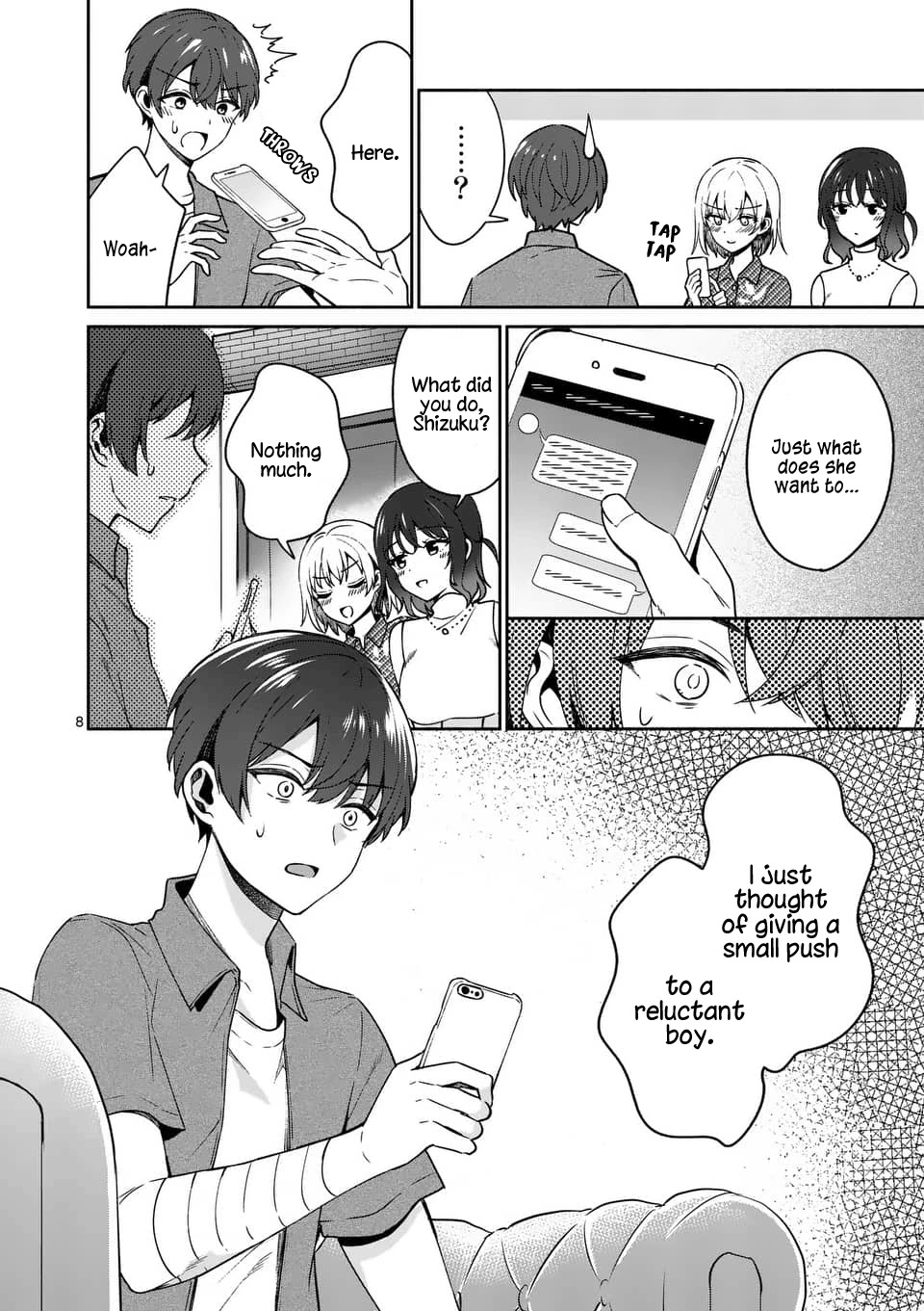 Shiotaiou no Sato-san ga Ore ni dake Amai Chapter 13 page 8 - Chapter 13