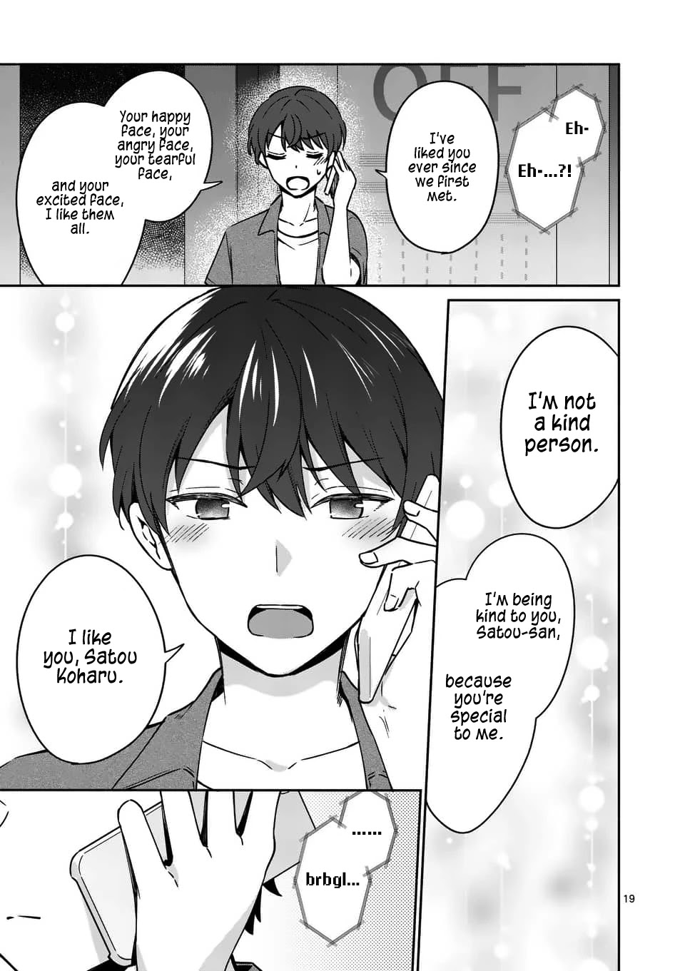 Shiotaiou no Sato-san ga Ore ni dake Amai Chapter 14 page 19 - Chapter 14
