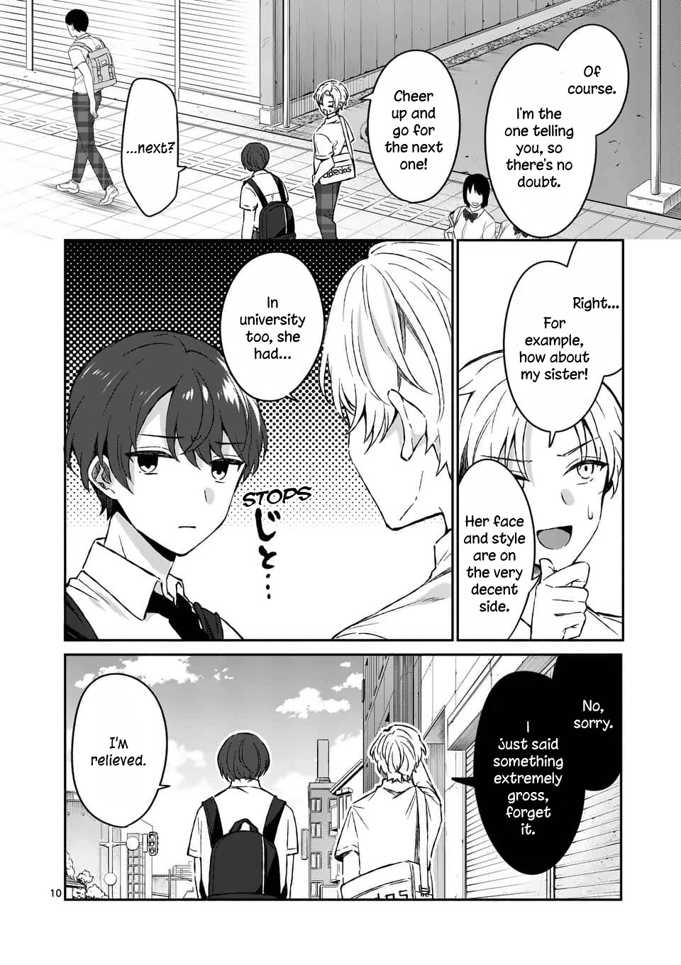 Shiotaiou no Sato-san ga Ore ni dake Amai Chapter 15 page 10 - Chapter 15