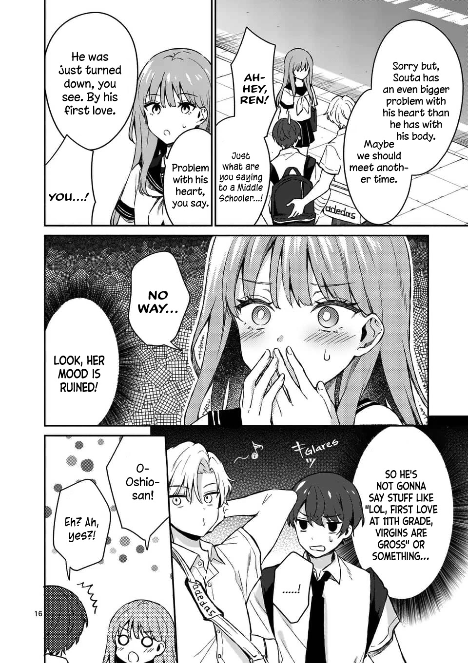 Shiotaiou no Sato-san ga Ore ni dake Amai Chapter 15 page 16 - Chapter 15