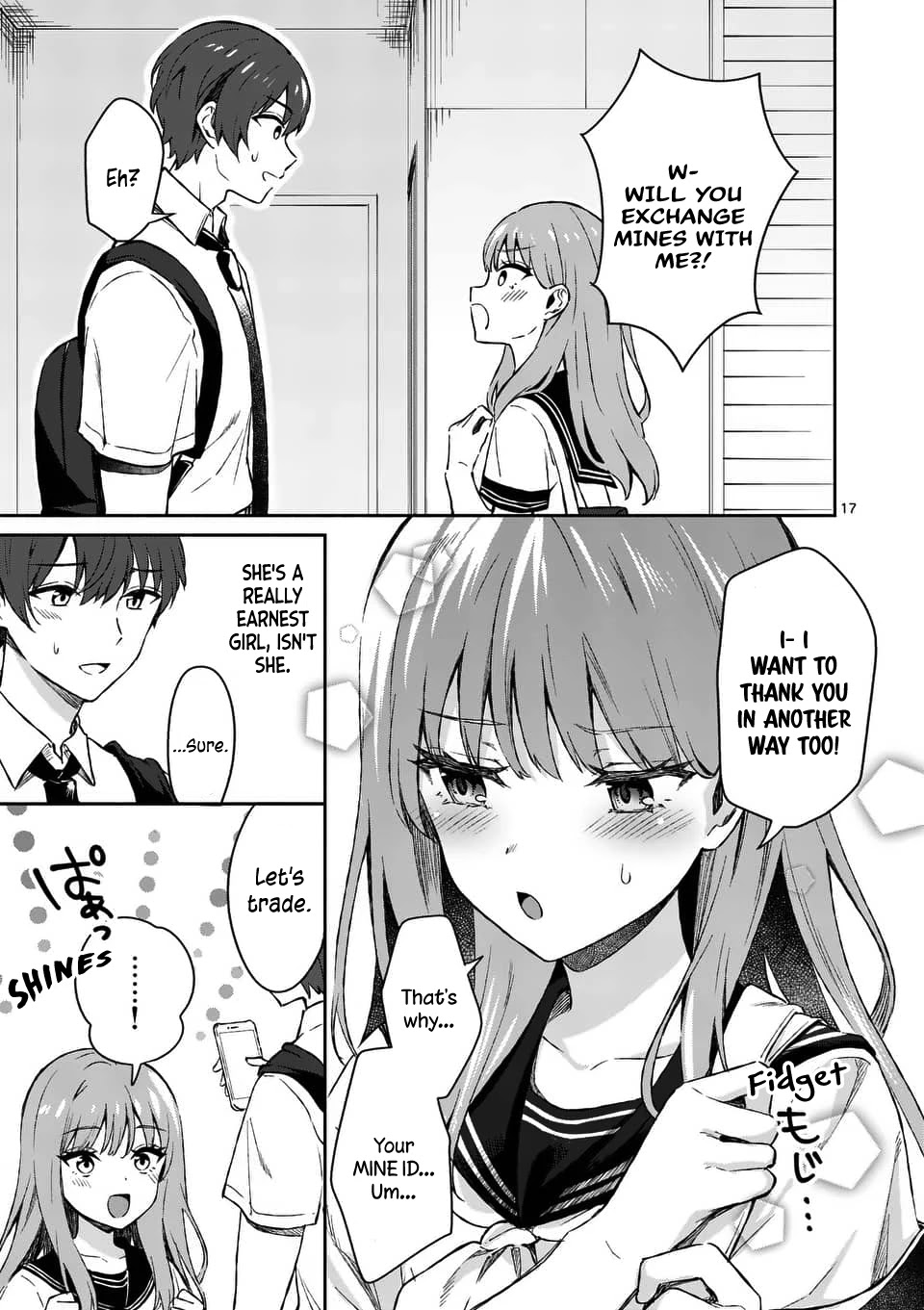 Shiotaiou no Sato-san ga Ore ni dake Amai Chapter 15 page 17 - Chapter 15
