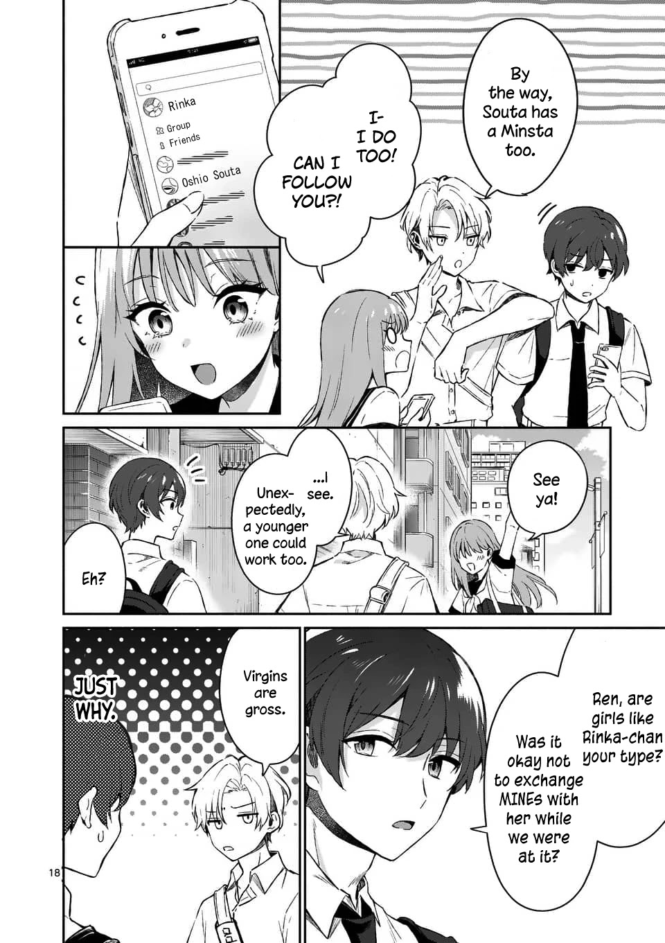 Shiotaiou no Sato-san ga Ore ni dake Amai Chapter 15 page 18 - Chapter 15