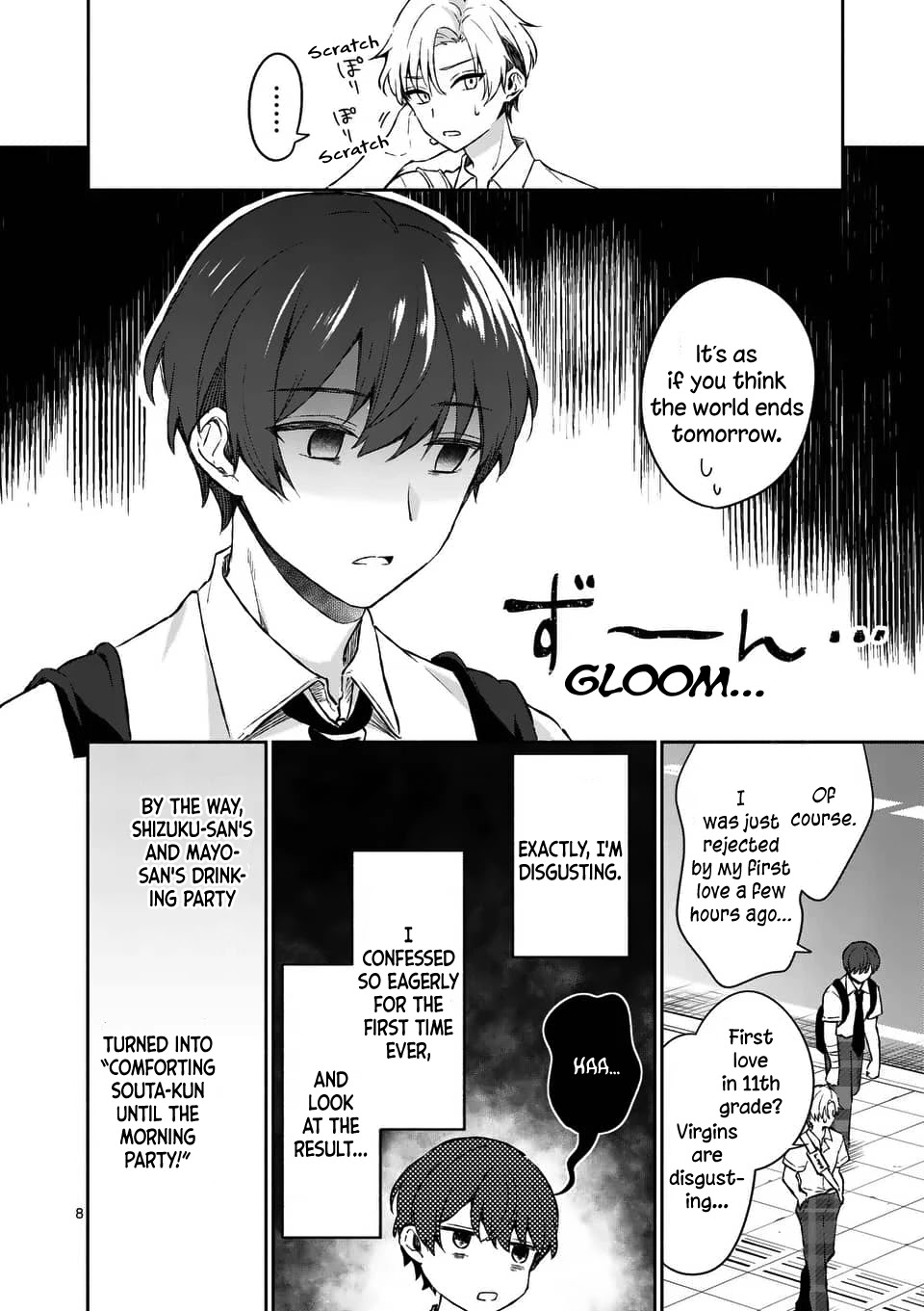 Shiotaiou no Sato-san ga Ore ni dake Amai Chapter 15 page 8 - Chapter 15