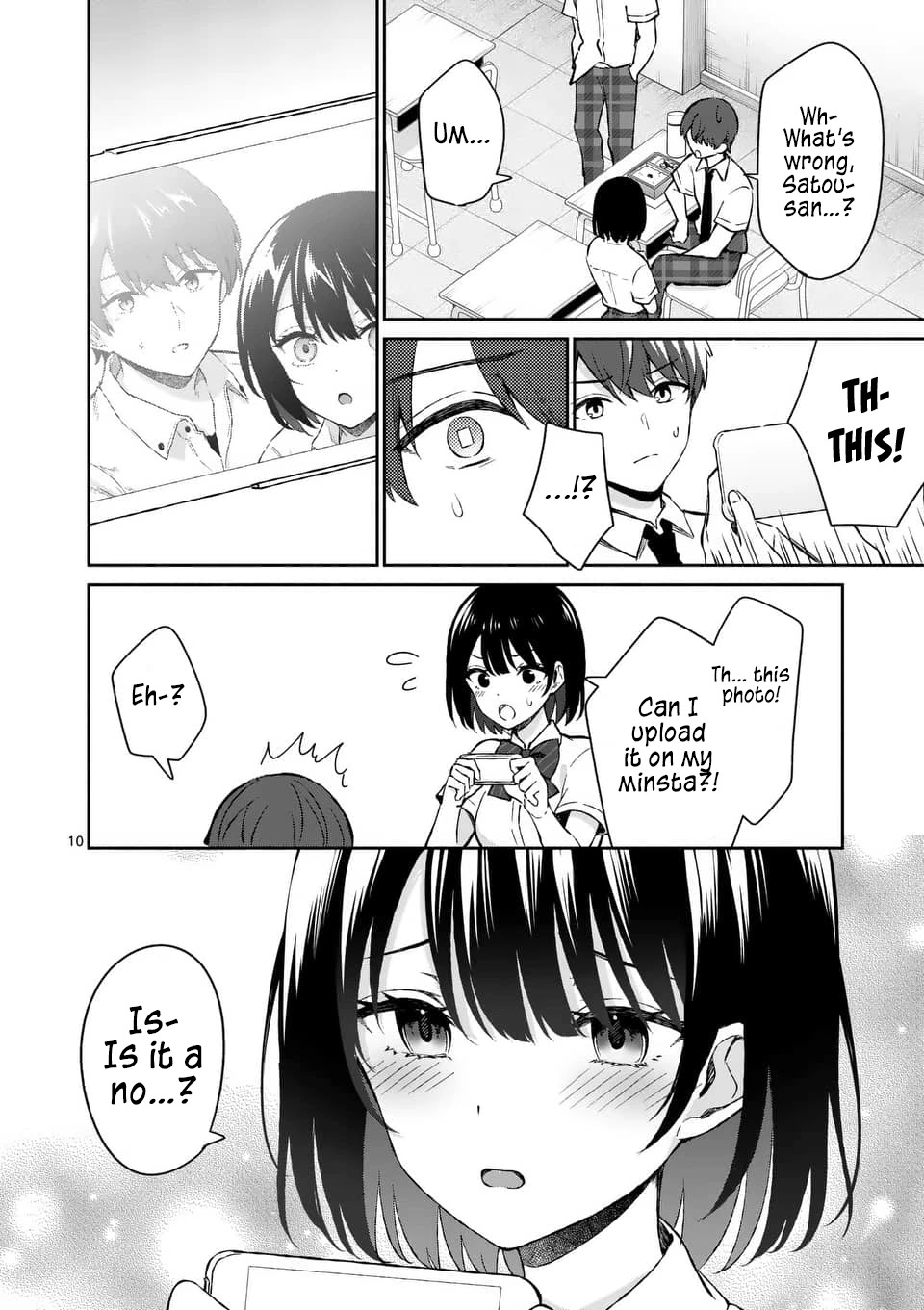 Shiotaiou no Sato-san ga Ore ni dake Amai Chapter 16 page 10 - Chapter 16