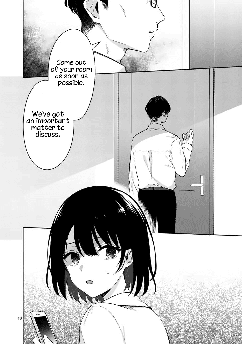 Shiotaiou no Sato-san ga Ore ni dake Amai Chapter 16 page 16 - Chapter 16