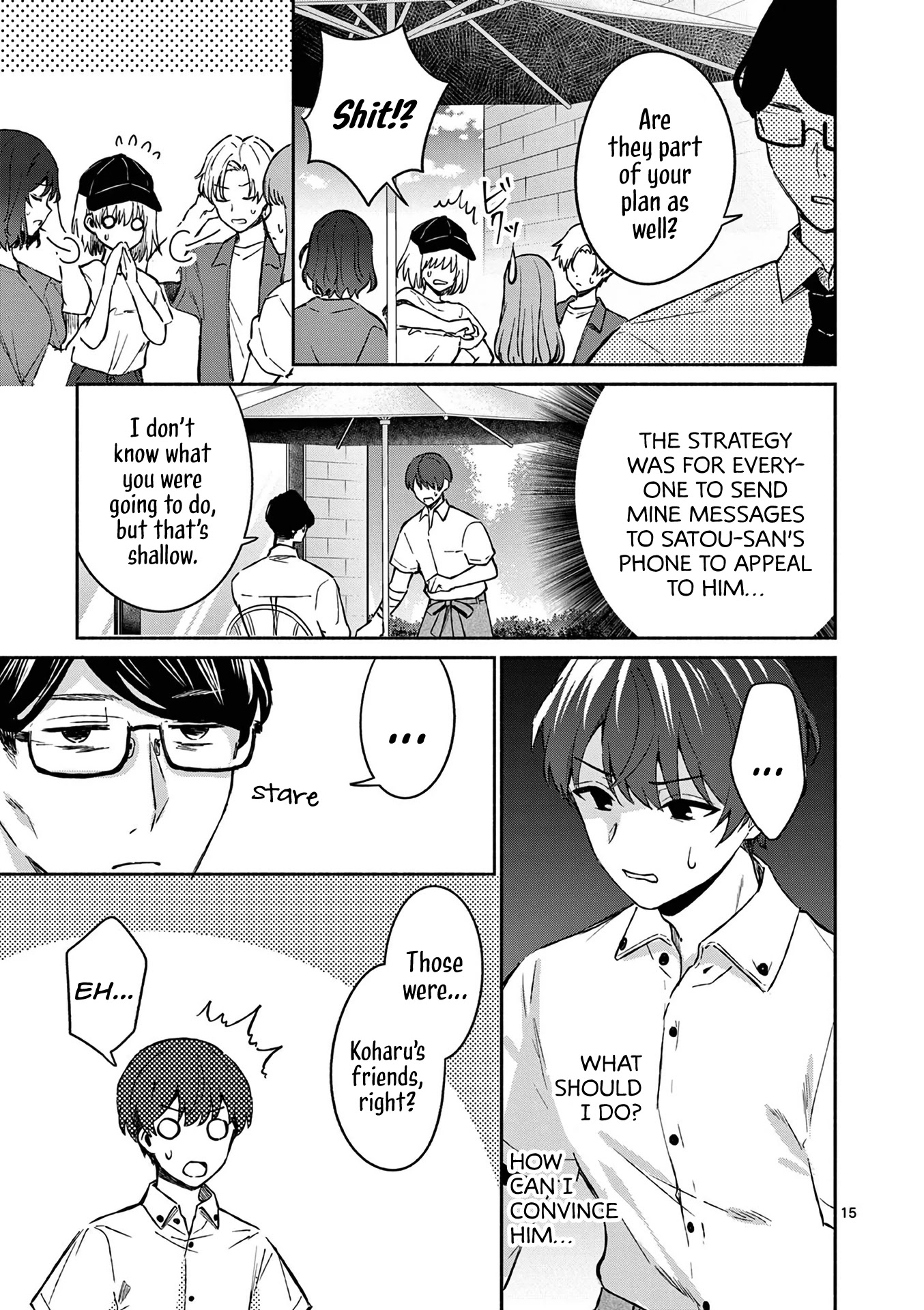 Shiotaiou no Sato-san ga Ore ni dake Amai Chapter 18 page 15 - Chapter 18
