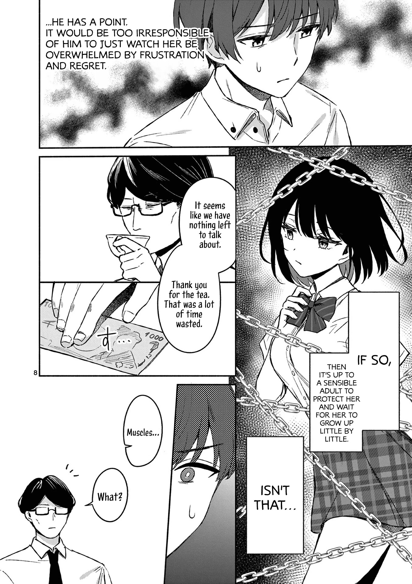 Shiotaiou no Sato-san ga Ore ni dake Amai Chapter 18 page 8 - Chapter 18