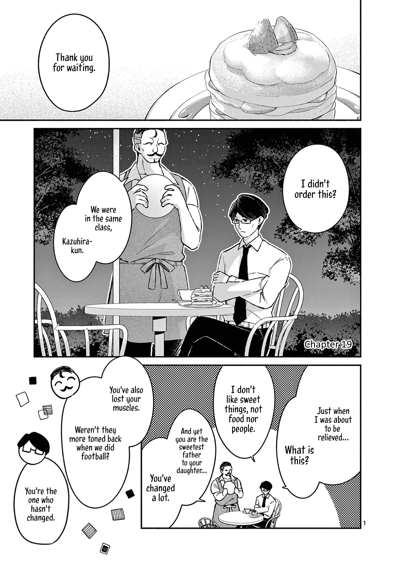 Shiotaiou no Sato-san ga Ore ni dake Amai Chapter 19 page 1 - Chapter 19