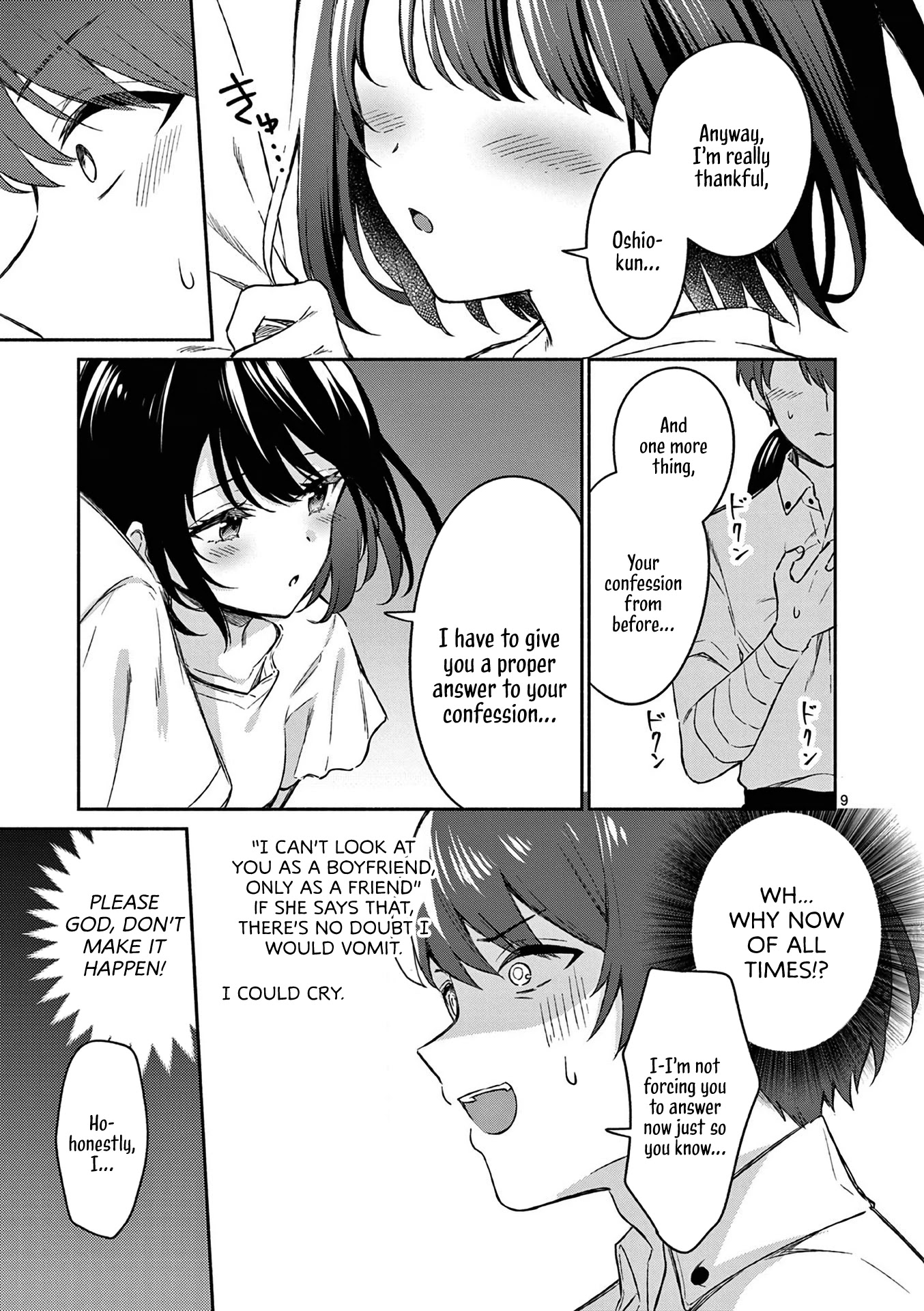 Shiotaiou no Sato-san ga Ore ni dake Amai Chapter 19 page 9 - Chapter 19